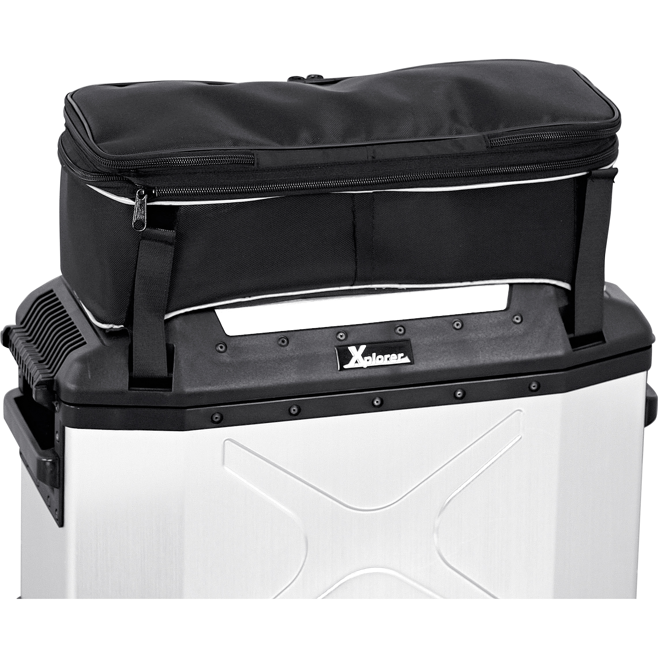 Hepco & Becker Toptasche für Deckel 640004 00 01 9-15 Liter für Xplorer 30 - Motorradzubehör - Motorradgepäck