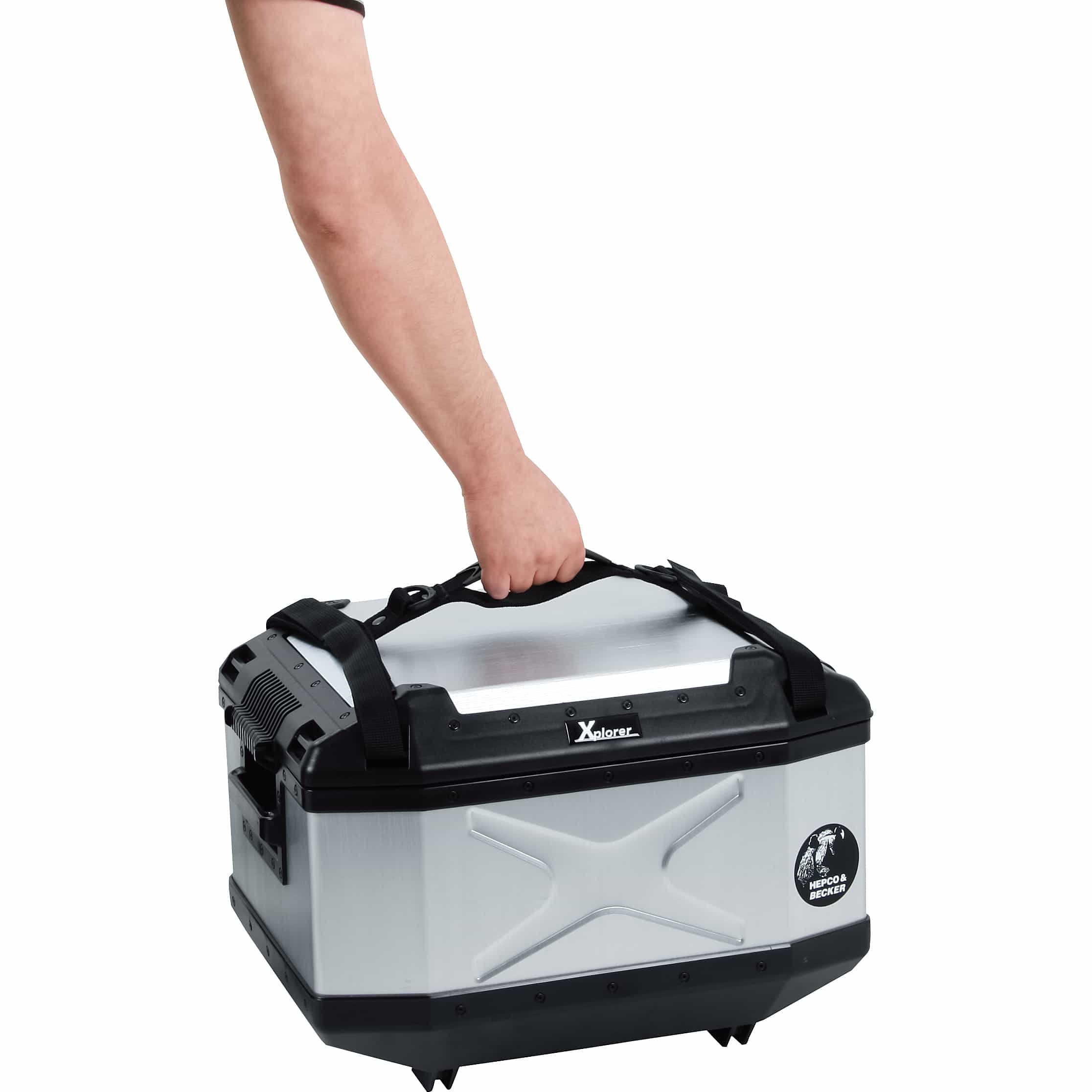 Hepco & Becker Tragegriff 740014 für Xplorer Topcase 45 - Motorradzubehör - Motorradgepäck