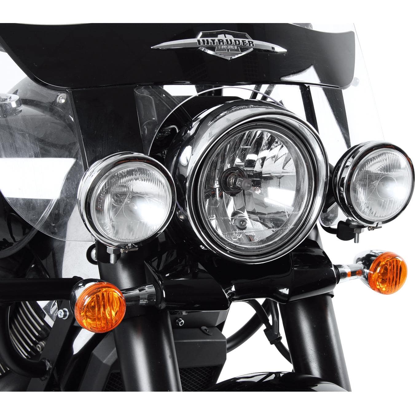 Hepco & Becker Twinlight-Set für Suzuki C 1500 T Intruder schwarz - Motorradteile & Ersatzteile - Beleuchtung