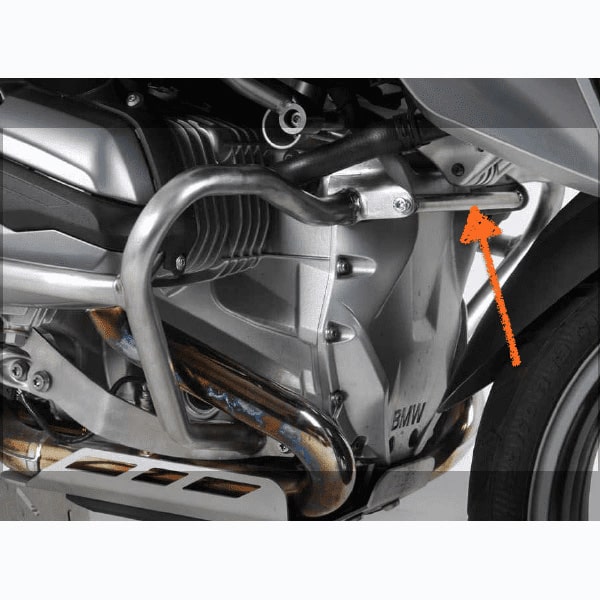 Hepco & Becker Versteifungsbügel Off-Road Edelstahl für R 1200 GS 2013-2018 - Motorradteile & Ersatzteile - Anbauteile