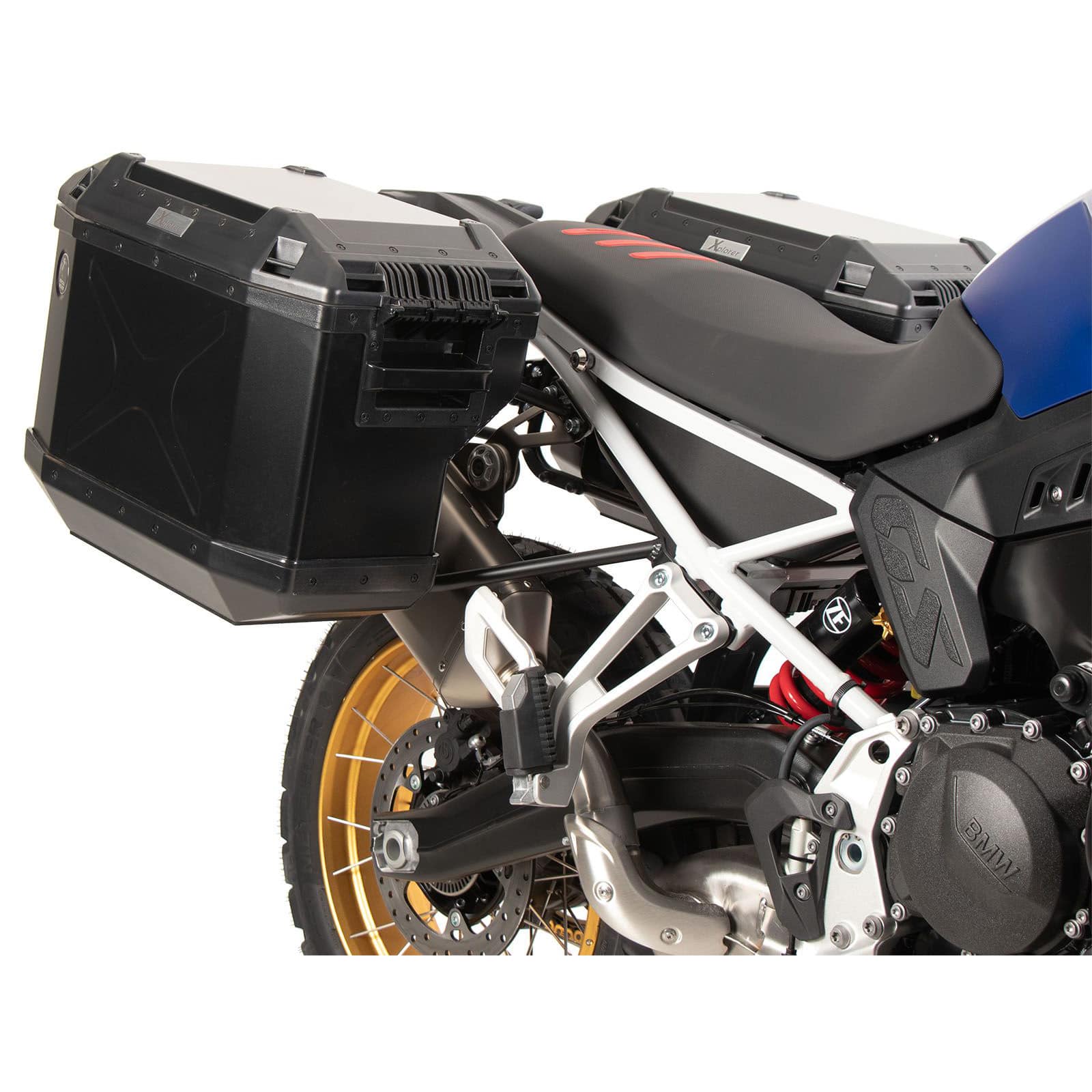 Hepco & Becker Xplorer Cutout Kofferset schwarz für BMW F 900 GS - Motorradzubehör - Motorradgepäck