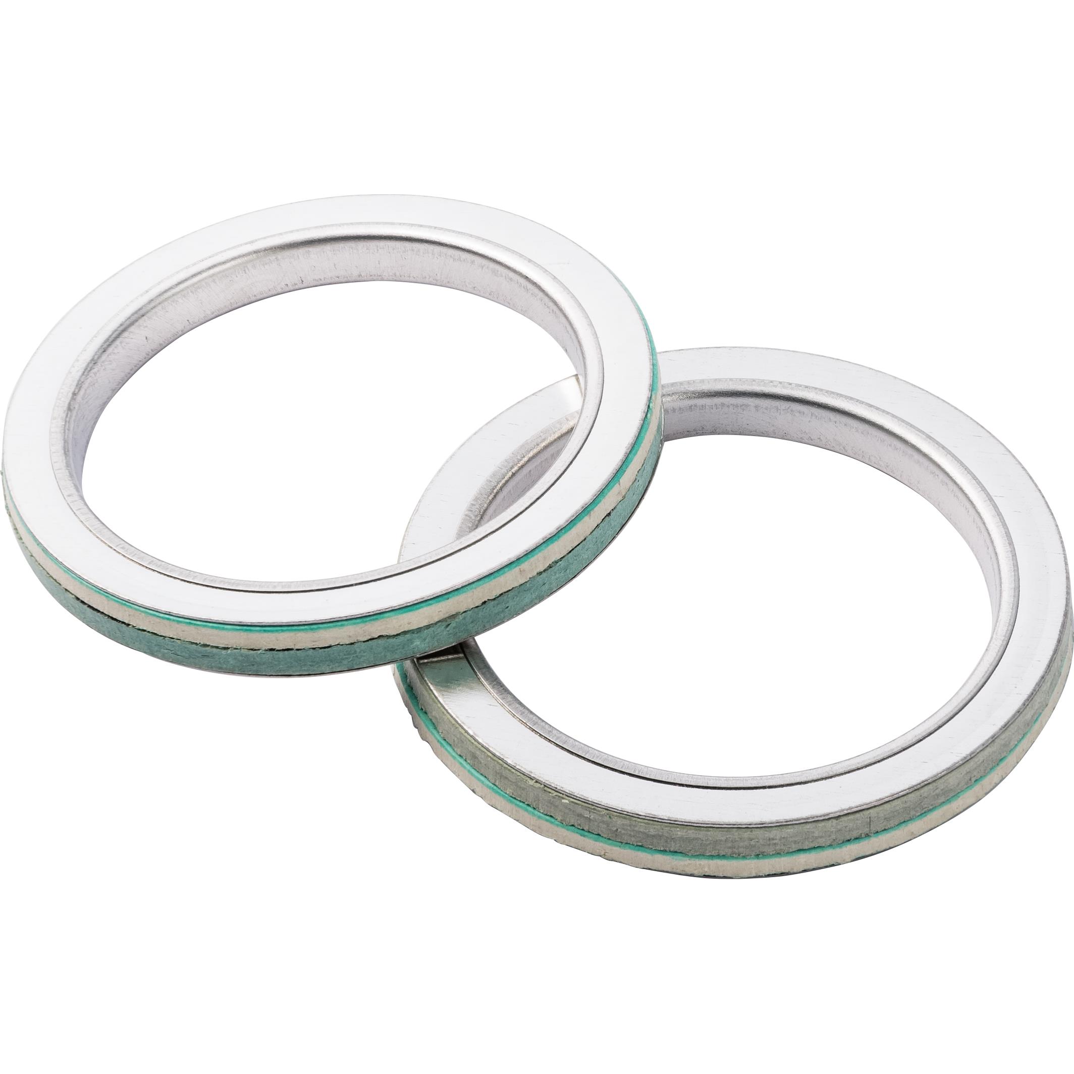 Hi-Q Auspuffdichtungen Krümmer an Motor Paar 39/30/4mm - Motorradteile & Ersatzteile - Auspuff