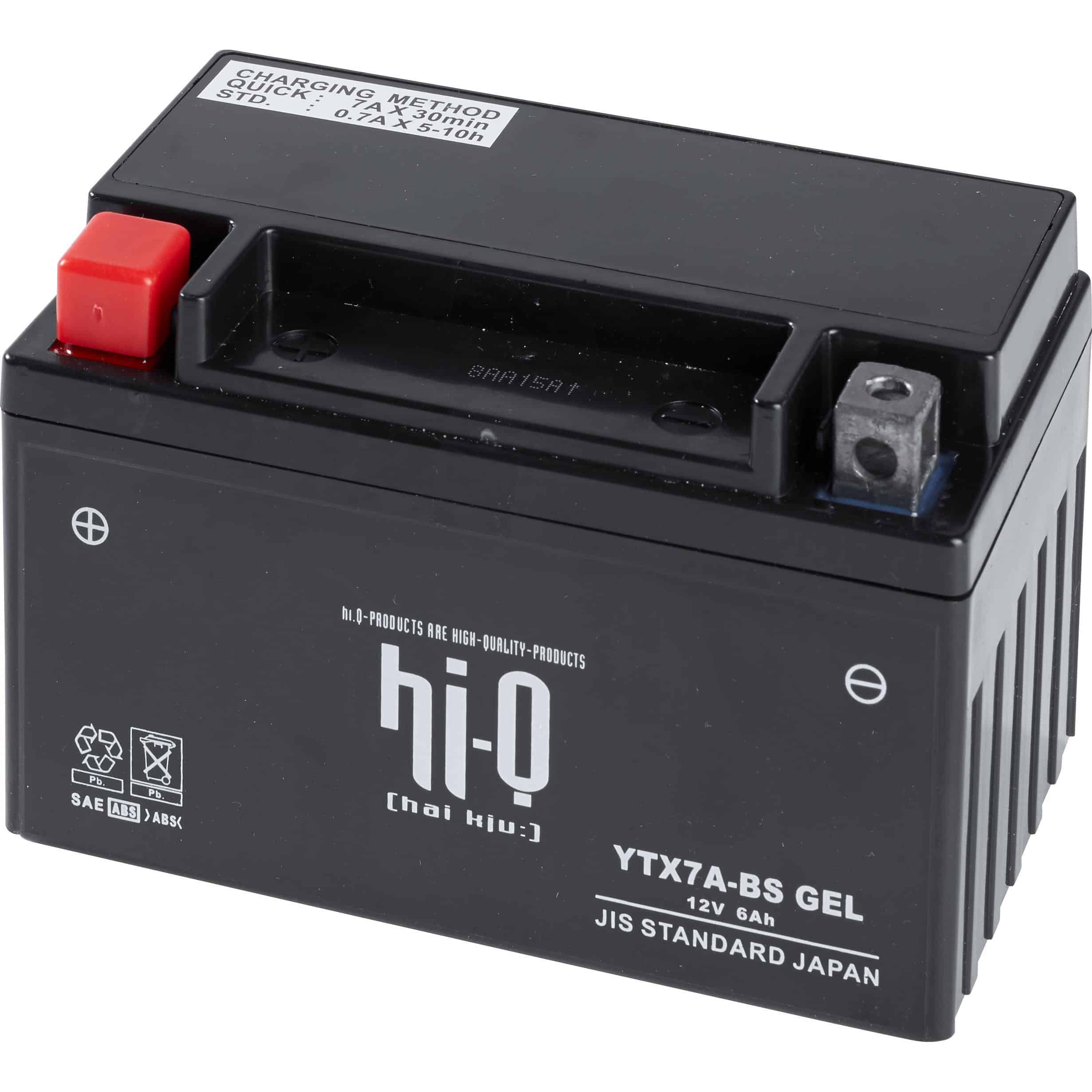 Hi-Q Batterie AGM Gel geschlossen HTX7A