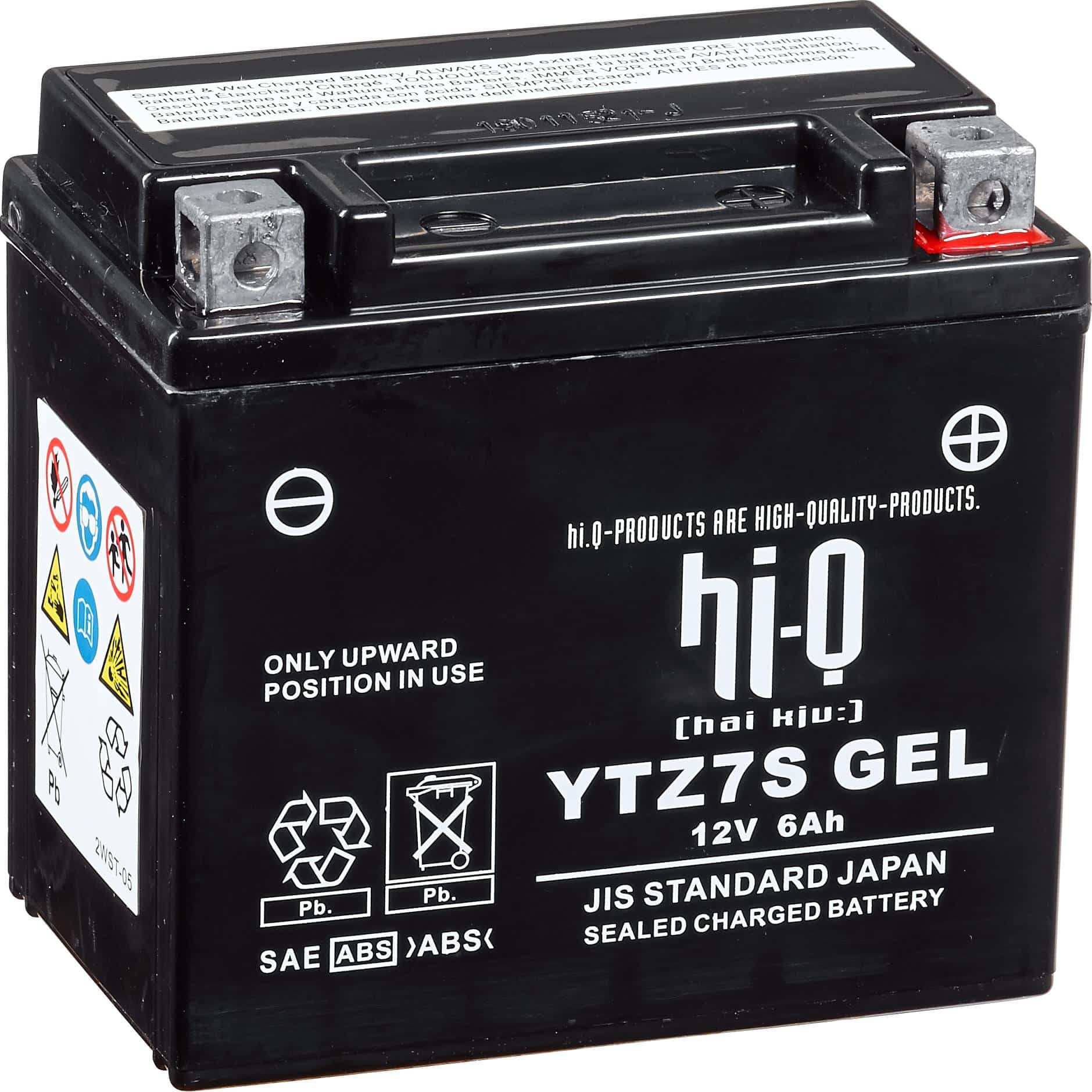Hi-Q Batterie AGM Gel geschlossen HTZ7S