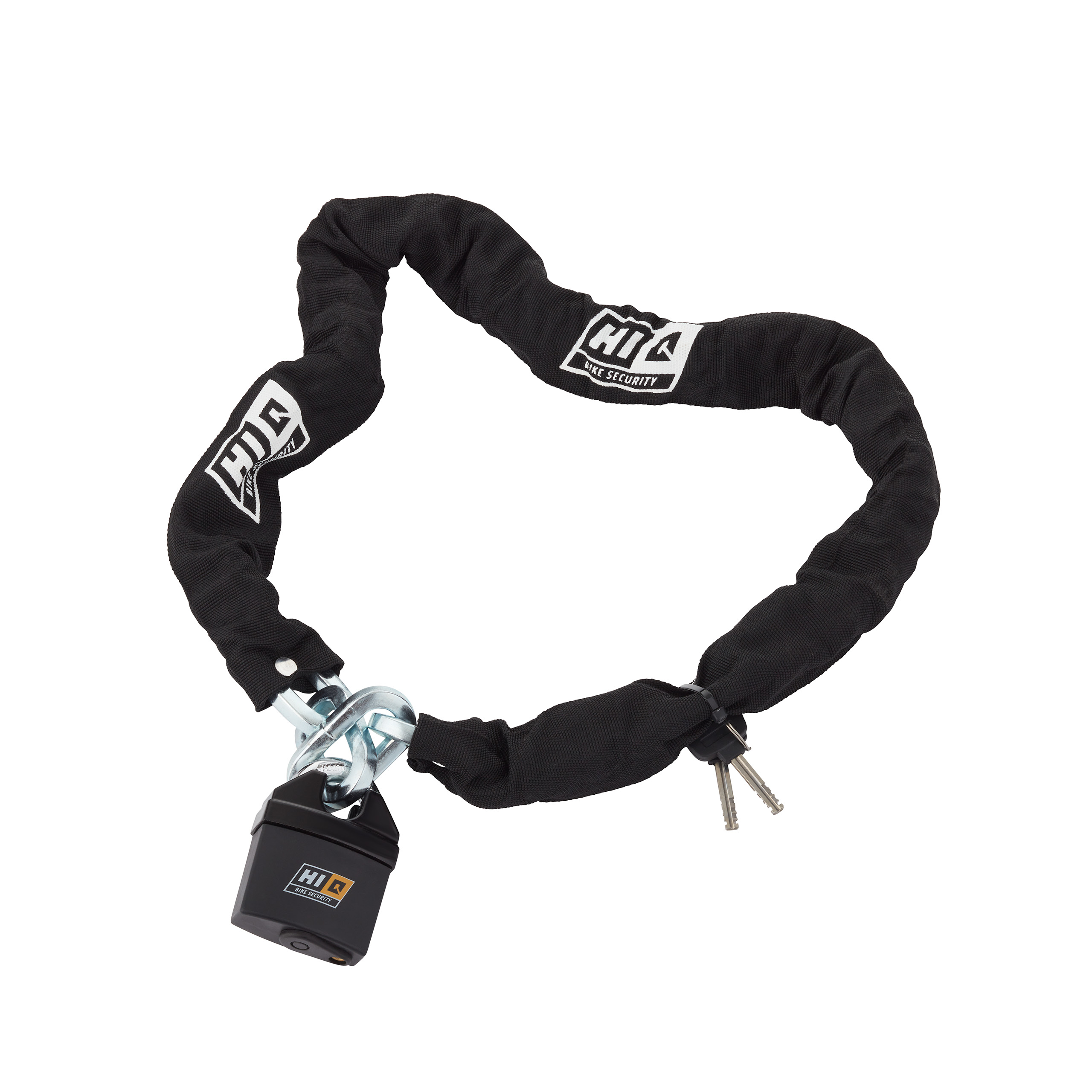 Hi-Q Bike Security Bremsscheiben-/Kettenschloss 120 cm - Motorradzubehör - Diebstahlschutz