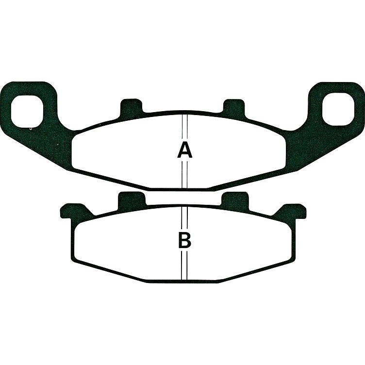 Hi-Q Bremsbeläge organisch FA129 141/95x41