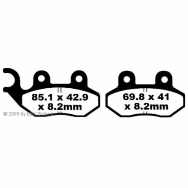 Hi-Q Bremsbeläge organisch FA264 85