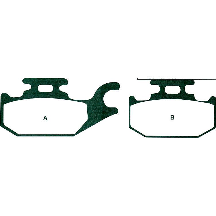 Hi-Q Bremsbeläge organisch FA307TT 82