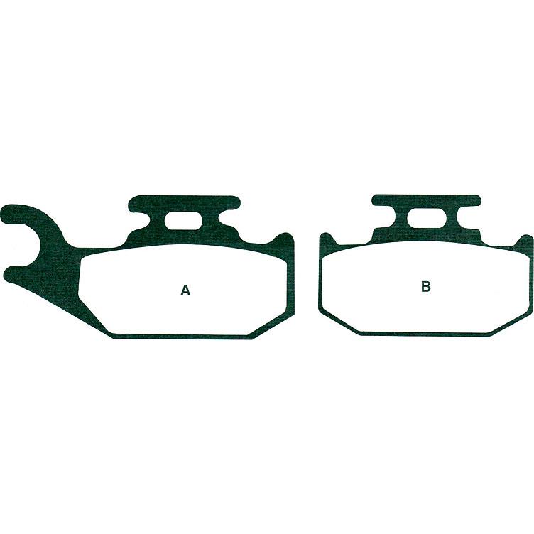 Hi-Q Bremsbeläge organisch FA414TT 82/62x40