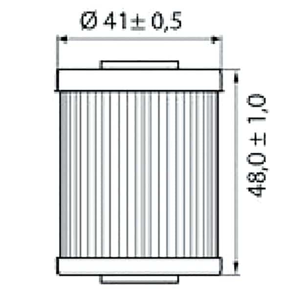 Hi-Q Ölfilter Einsatz OF651 für KTM/Husqvarna... - Motorradteile & Ersatzteile - Filter & Schläuche