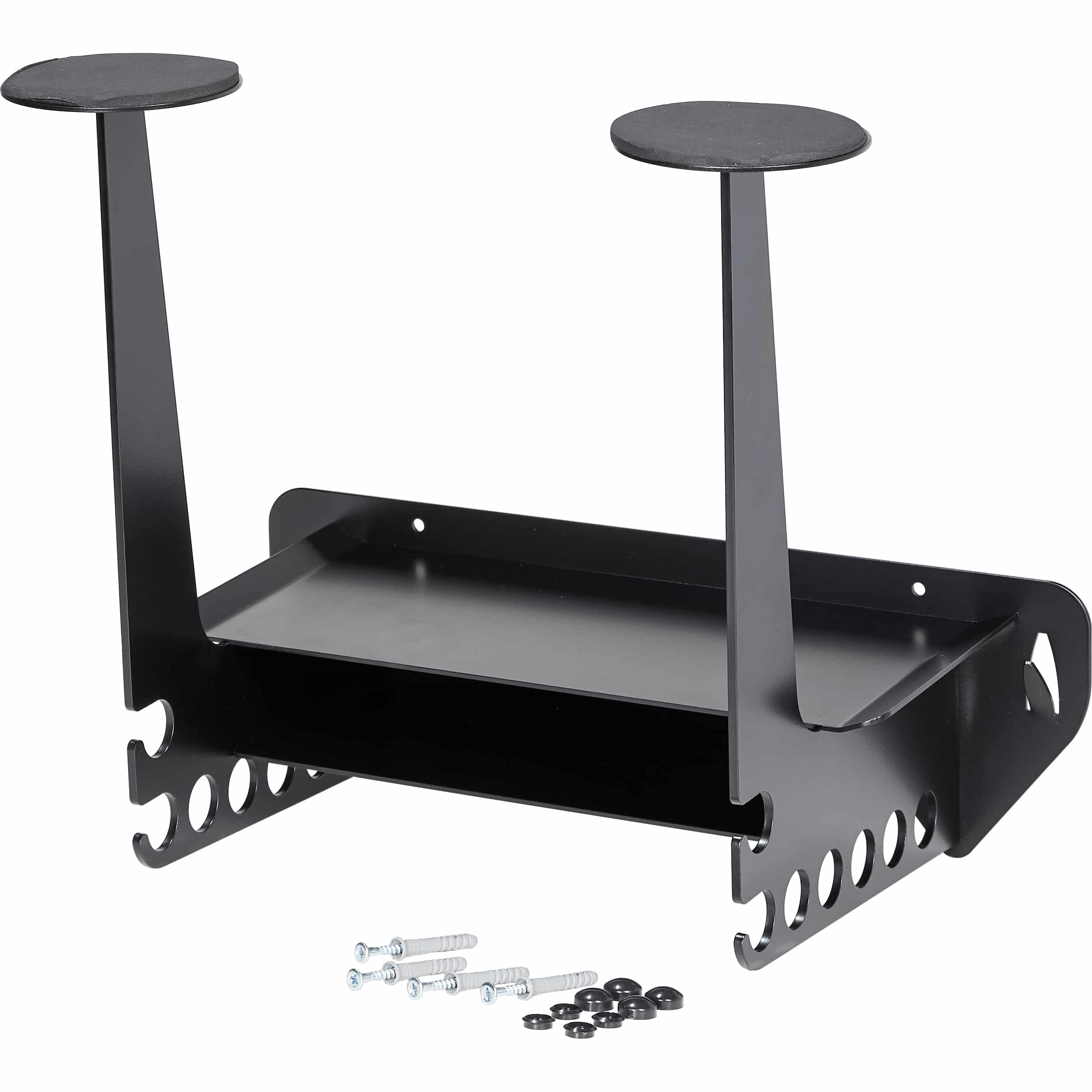 Hi-Q Tools Helmgarderobe Double schwarz - Motorradzubehör - Geschenkideen