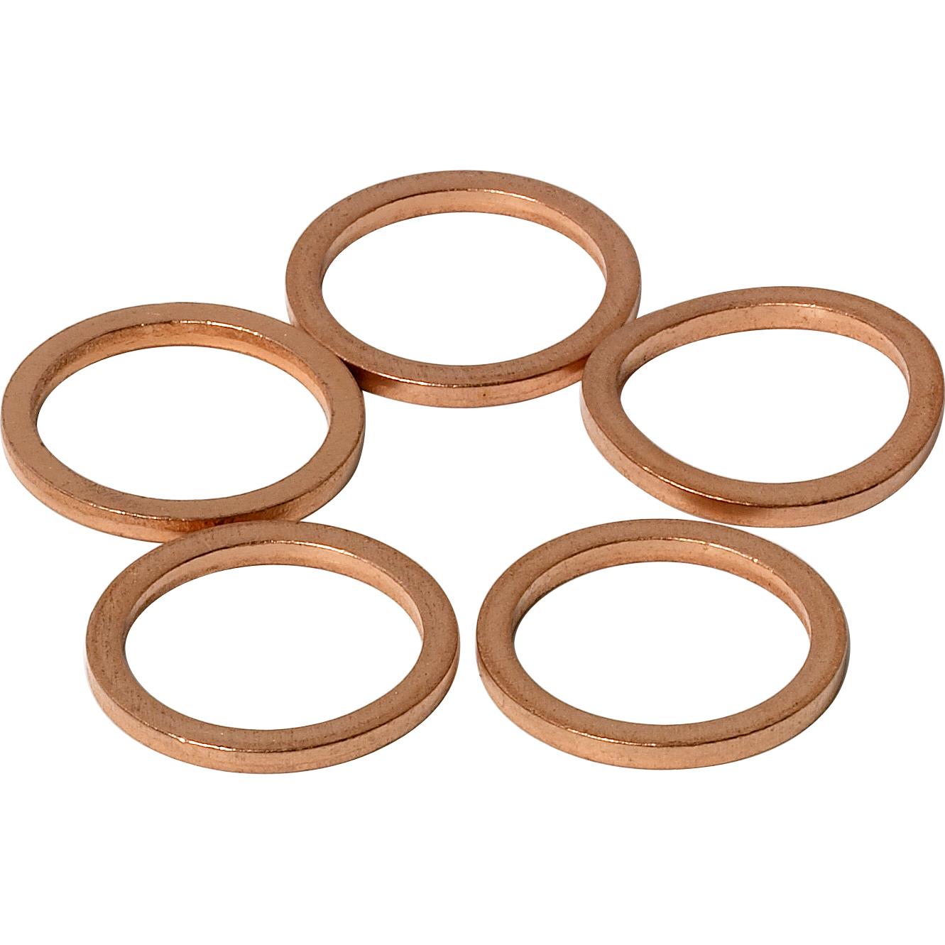 Hi-Q Tools Kupferdichtringe (5er Set) M12 13x16mm - Motorradteile & Ersatzteile - Motorteile