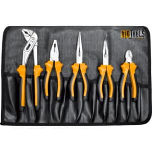Hi-Q Tools Zangensatz 5-teilig in Rolltasche - Motorradzubehör - Werkzeuge