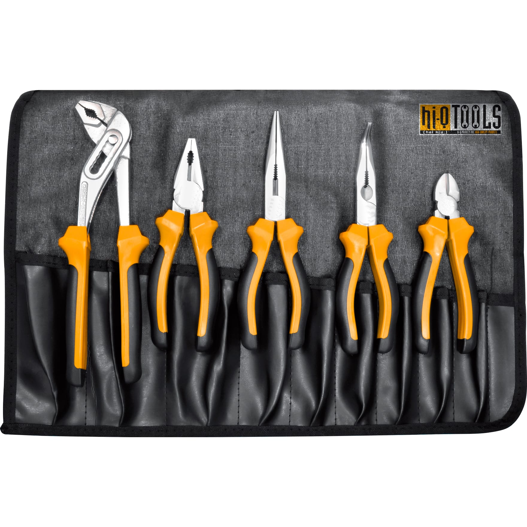Hi-Q Tools Zangensatz 5-teilig in Rolltasche - Motorradzubehör - Werkzeuge