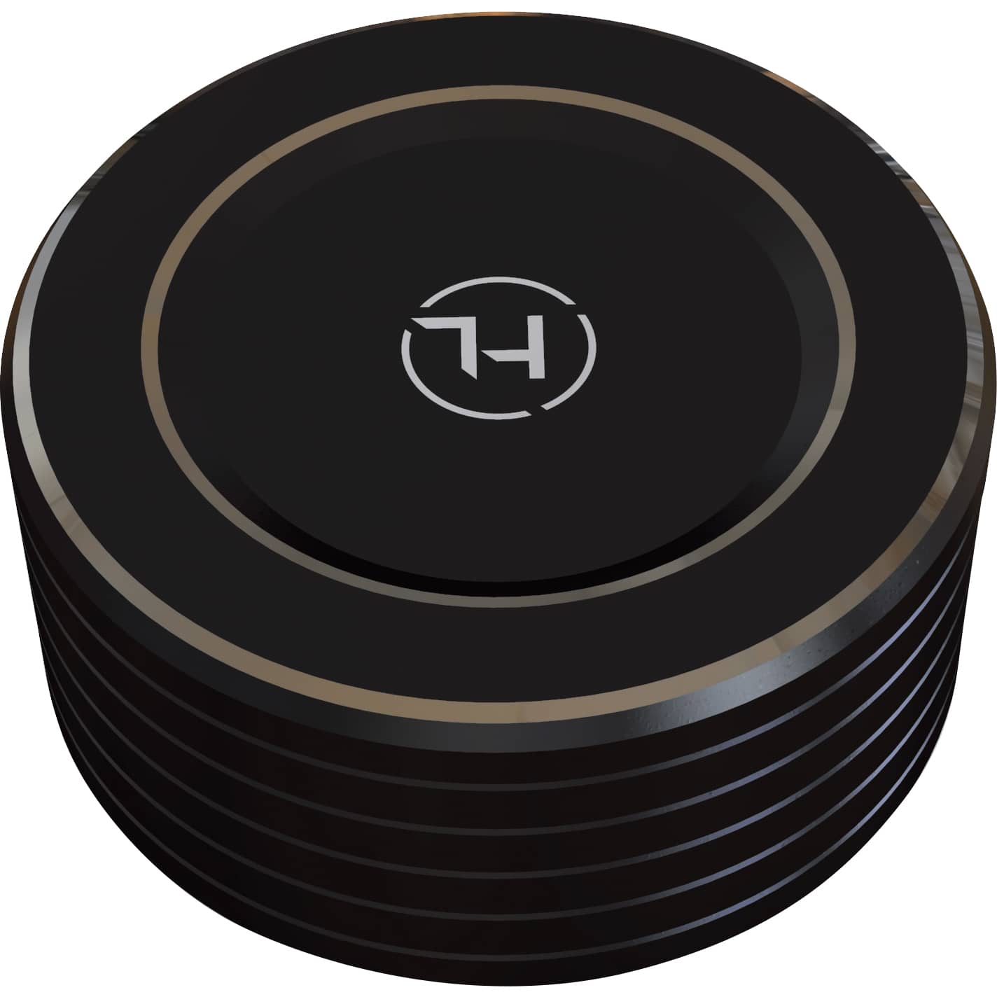 Highsider Abdeckkappe Alu CNC für Ausgleichsbehälter Ø42mm schwarz - Motorradteile & Ersatzteile - Bremsen