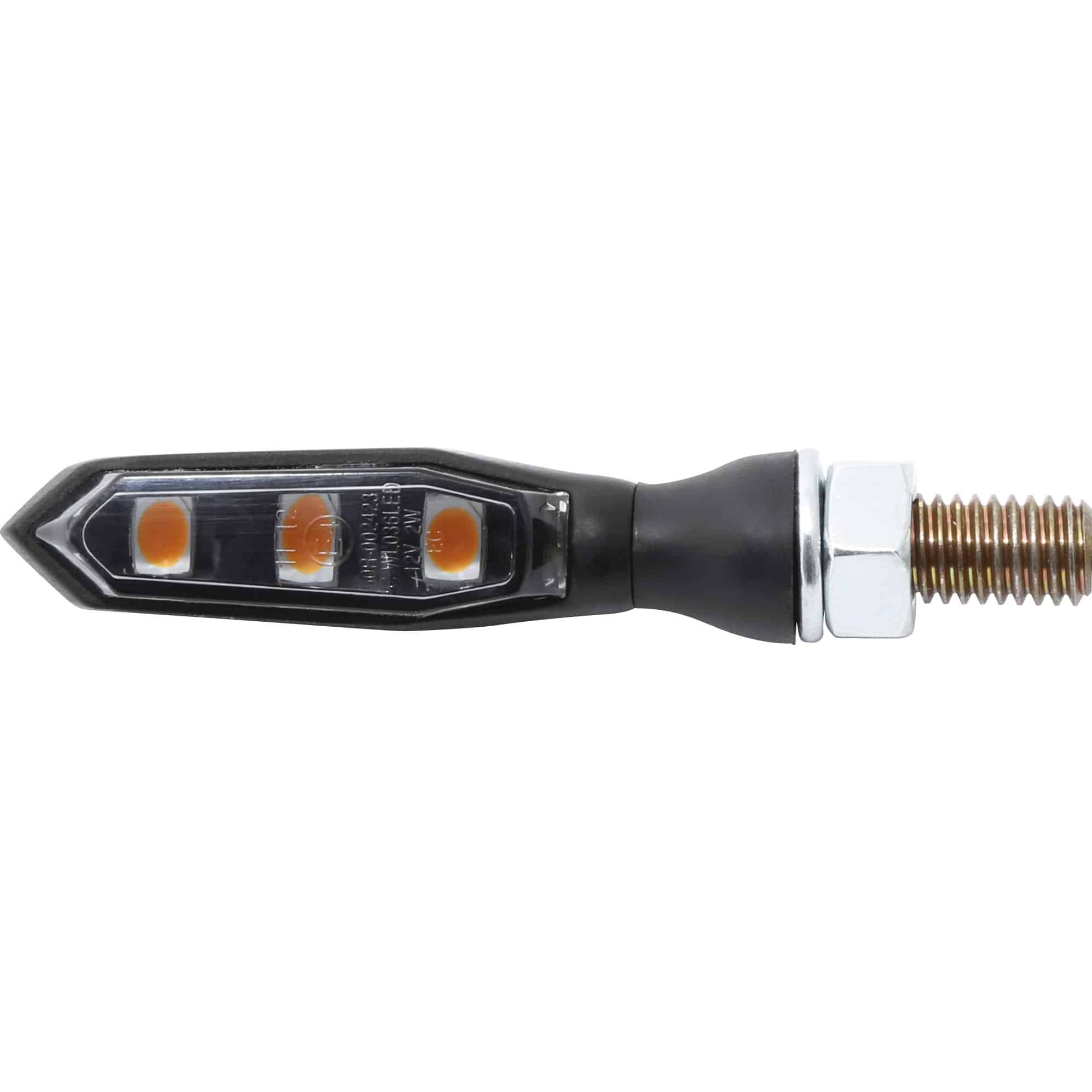 Highsider LED Blinkerpaar Sonic-X1 M8 Metall schwarz