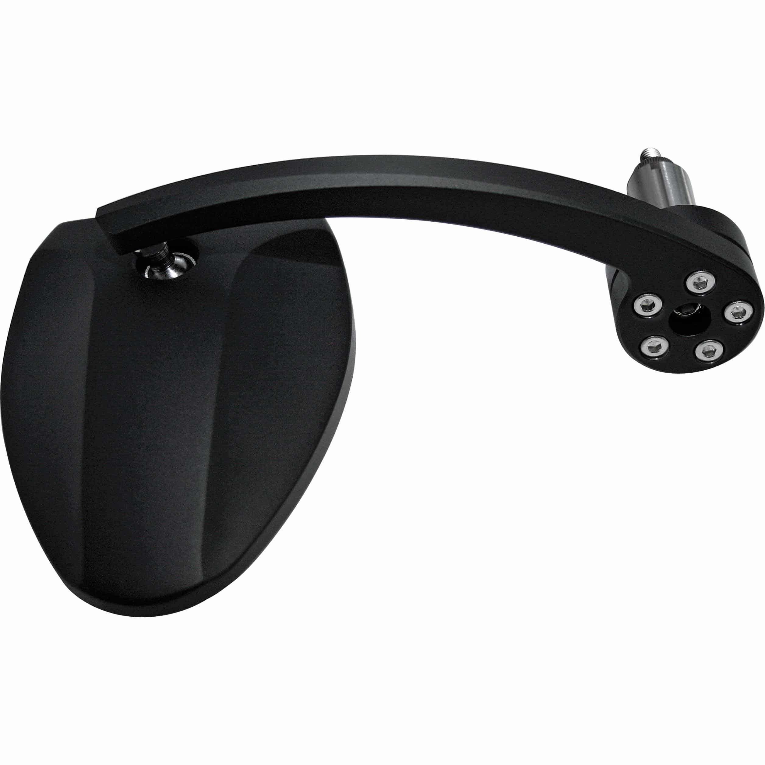 Highsider Lenkerendenspiegel für 12-22mm Ferrara 2 Evo Alu schwarz - Motorradteile & Ersatzteile - Motorradspiegel