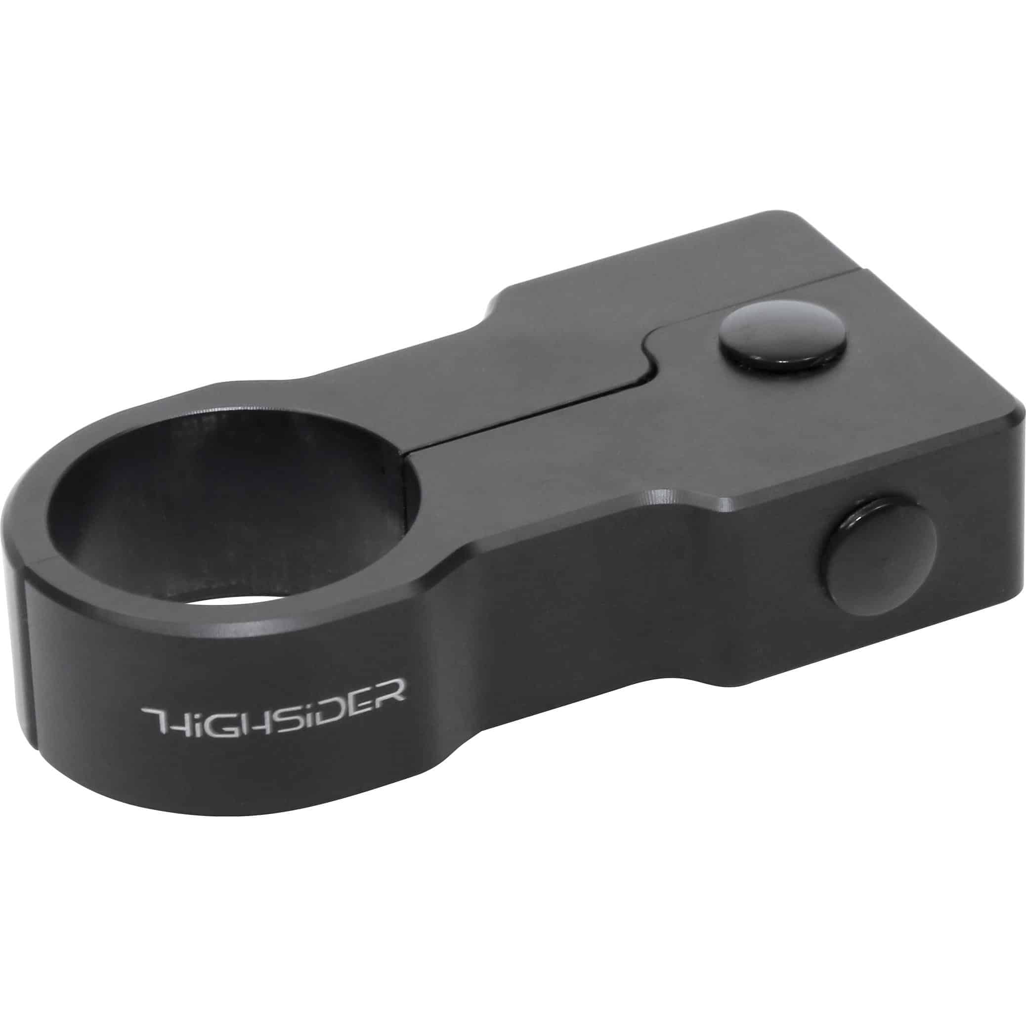 Highsider RS2 Universal Halter Alu M6 an Rohr (20/22/27/28mm) schwarz - Motorradteile & Ersatzteile - Beleuchtung
