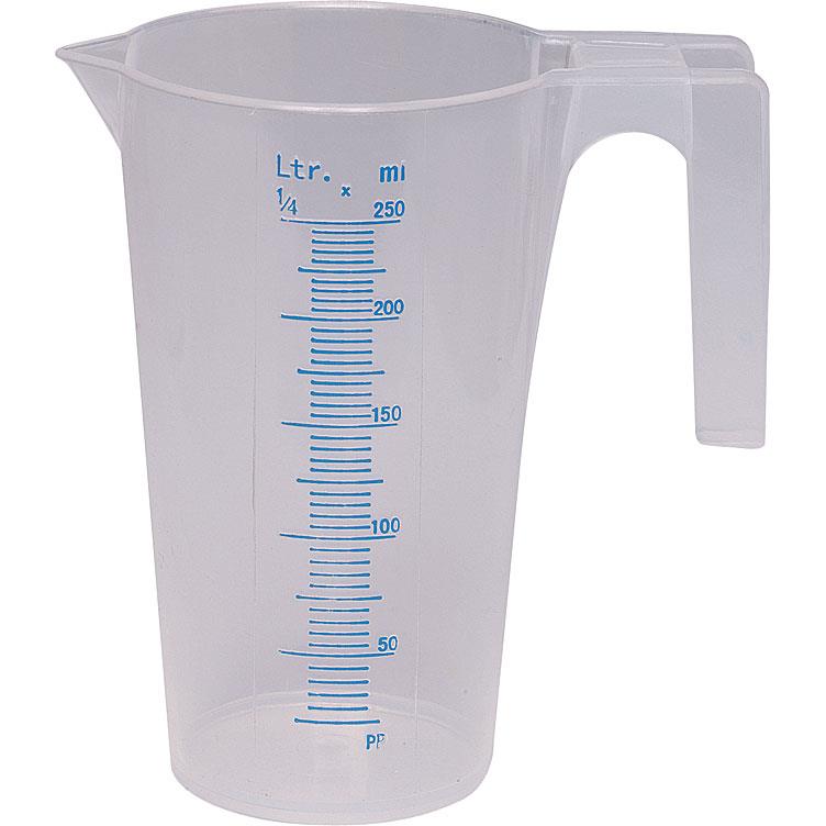 Hünersdorff Messbecher 250 ml - Motorradzubehör - Werkstattzubehör