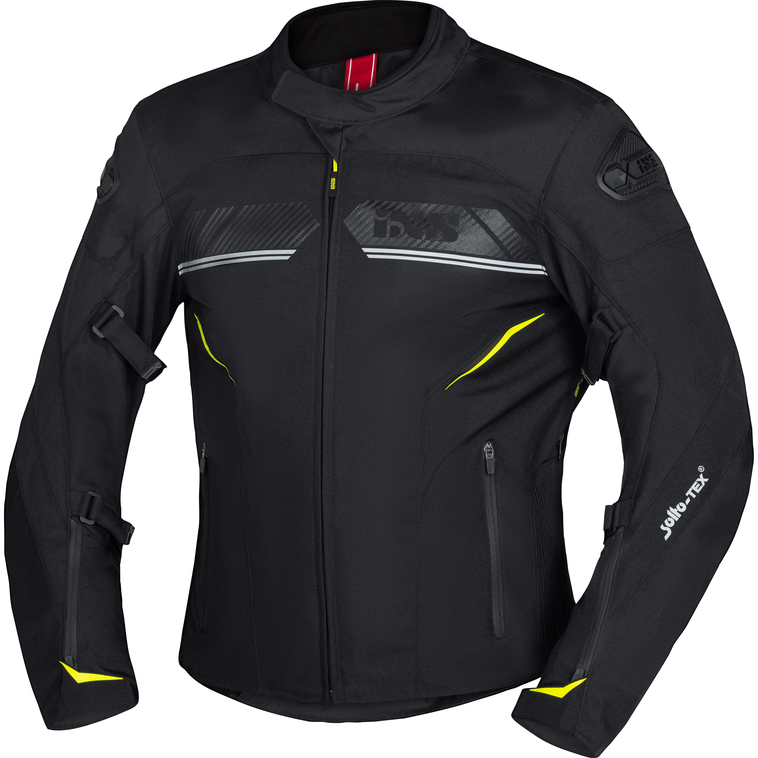 IXS Carbon-ST Sportstourer Textiljacke schwarz 3XL - Motorradbekleidung - Motorradjacken
