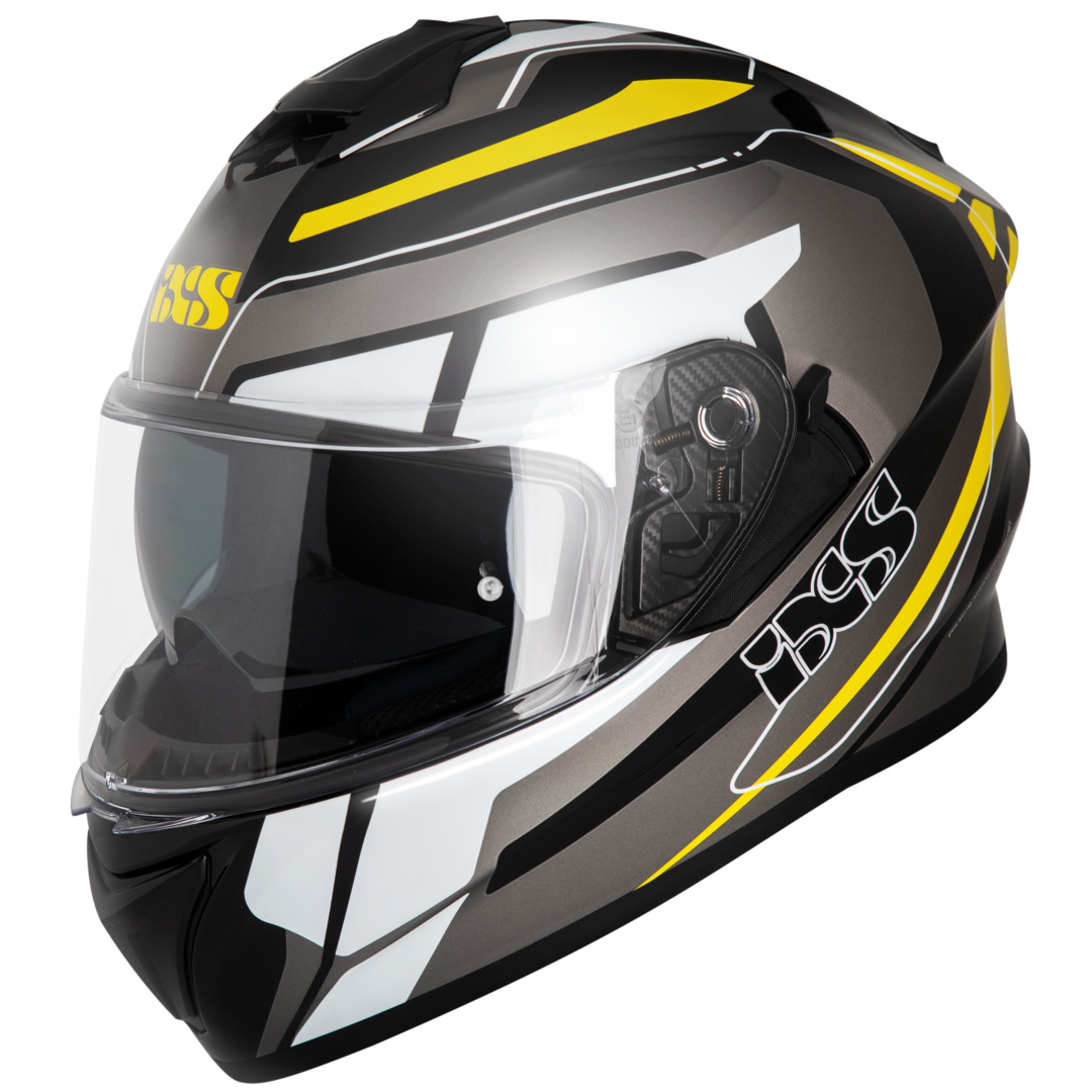 IXS Integralhelm iXS216 2.2 grau/schwarz/neongelb XL - Helme & Brillen - Sport Helme & Brillen