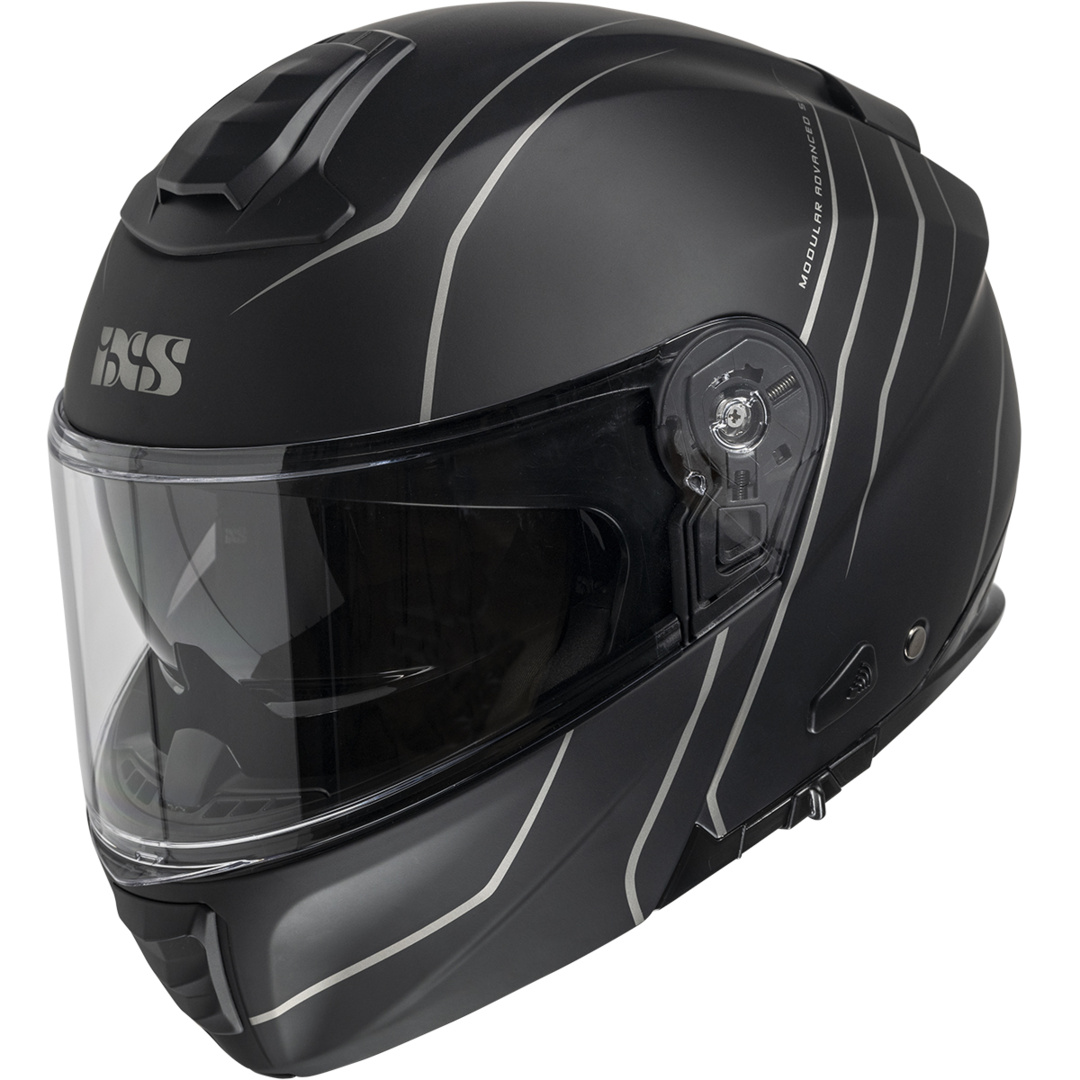 IXS Klapphelm iXS460 FG 2.0 mattschwarz/grau XL - Helme & Brillen - Touring Helme & Brillen