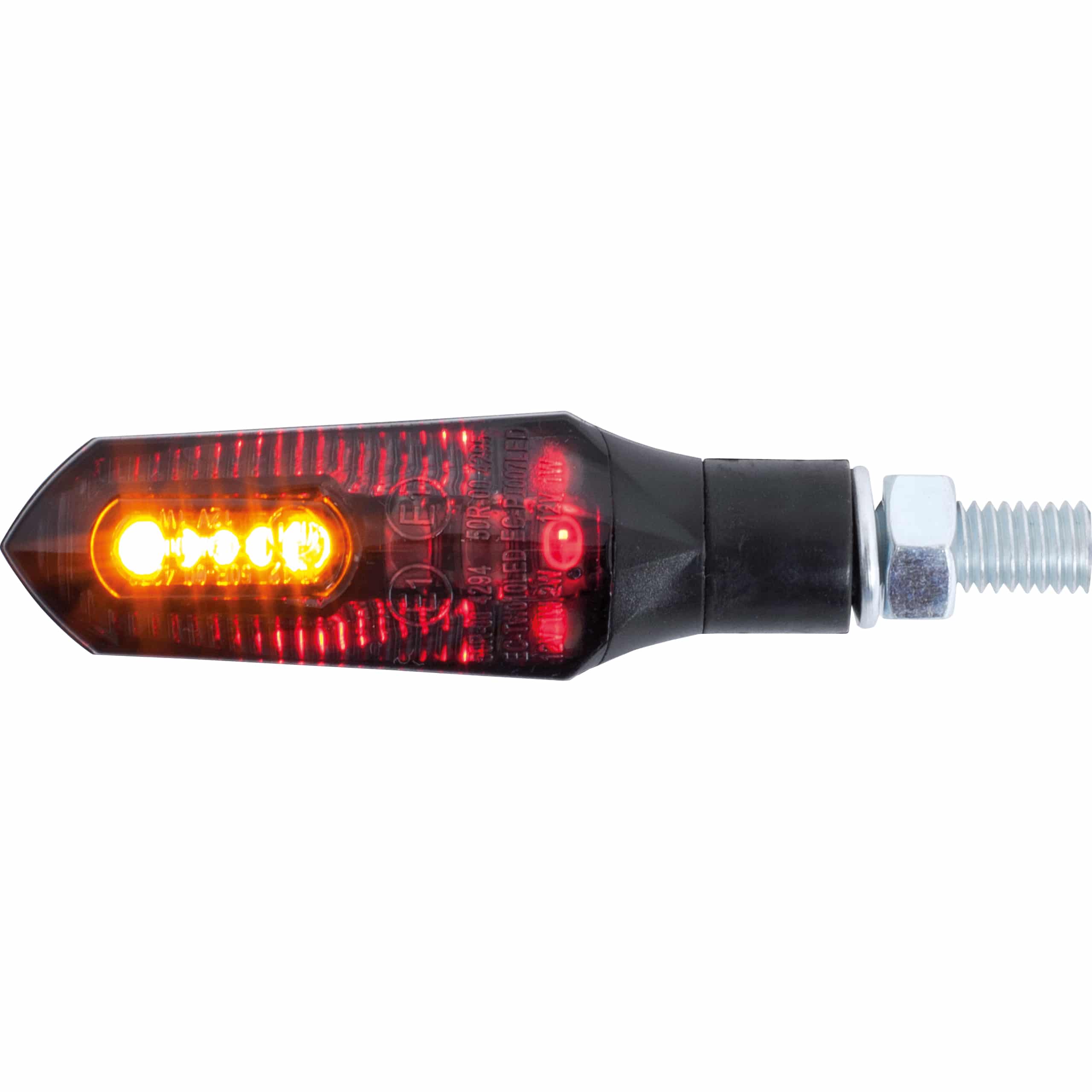 IXS LED Blinker/Rücklichtpaar LEDIND-48 getönt - Motorradteile & Ersatzteile - Beleuchtung