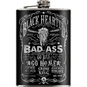 Jack's Inn 54 Flachmann "Bad Ass" - Motorradzubehör - Geschenkideen