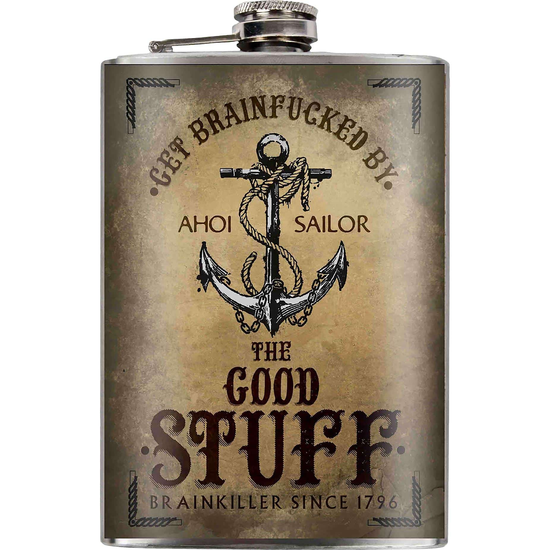 Jack's Inn 54 Flachmann "Good Stuff" - Motorradzubehör - Geschenkideen