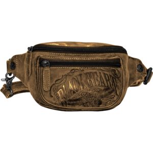 Jack's Inn 54 Gürteltasche mit Frontfach "Mudslide" dunkelbraun - Motorradzubehör - Reisen & Outdoor