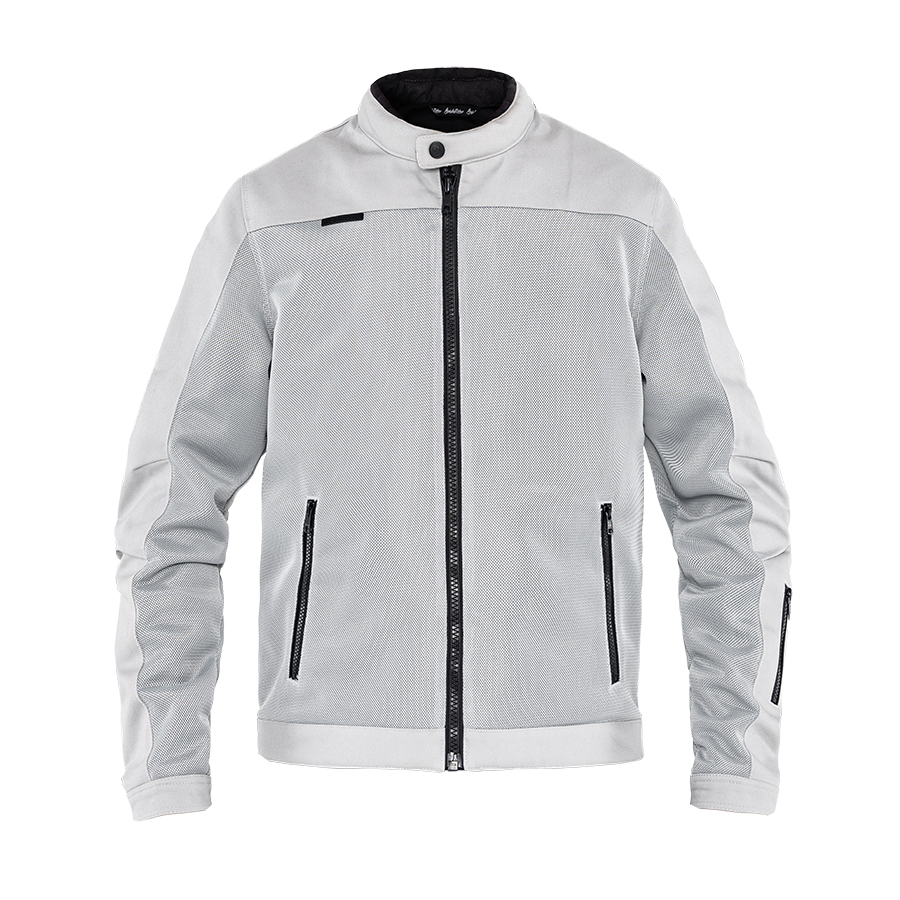 John Doe Aero Mesh Jacke hellgrau S - Motorradbekleidung - Motorradjacken