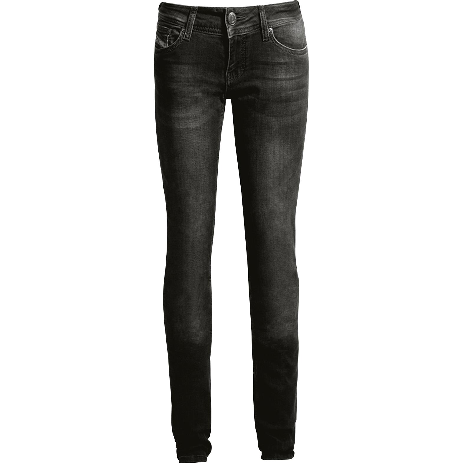 John Doe Betty High Damen Jeanshose black used 25/32 - Motorradbekleidung - Motorradhosen