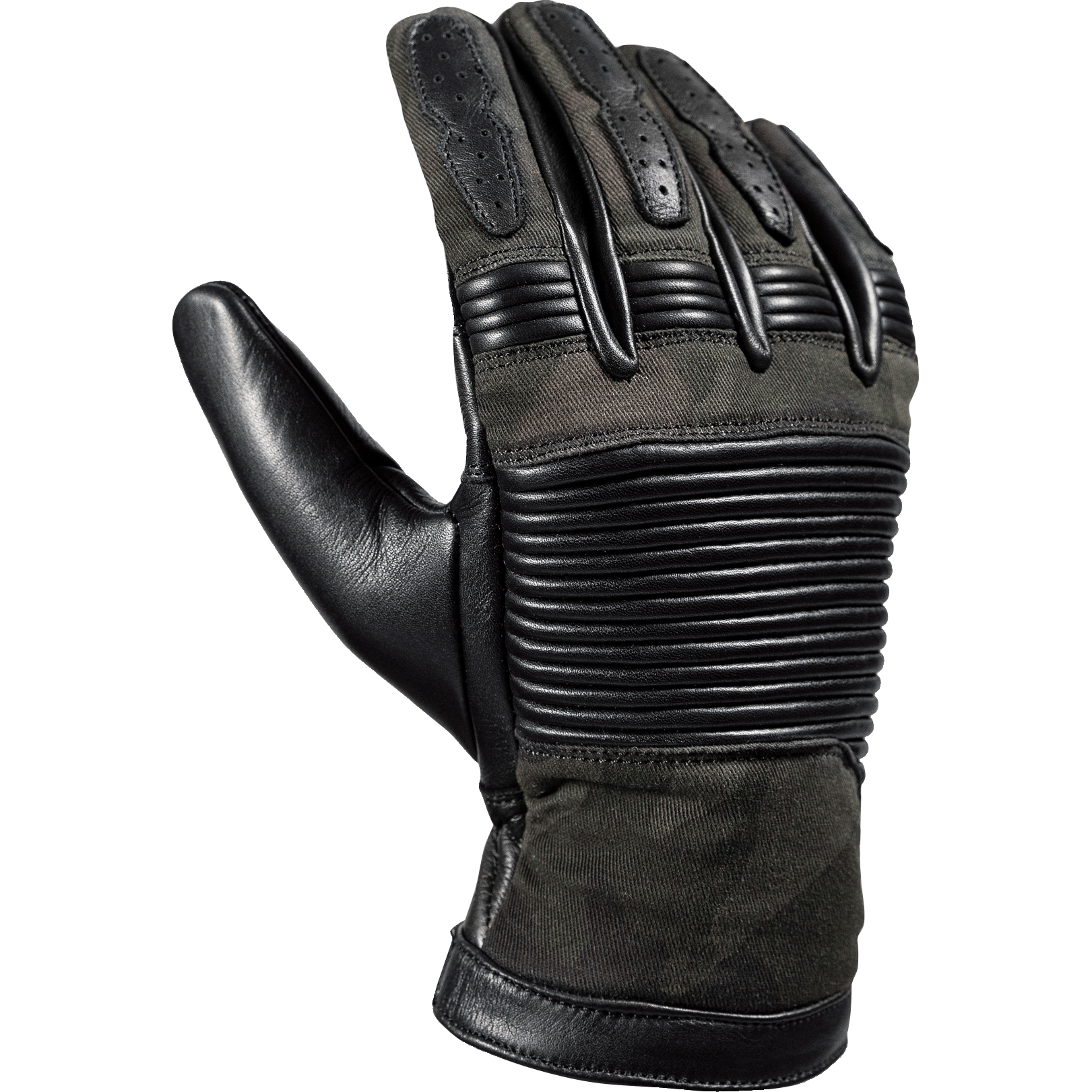 John Doe Durango Handschuh schwarz/camouflage 3XL - Motorradbekleidung - Café Racer Motorradbekleidung