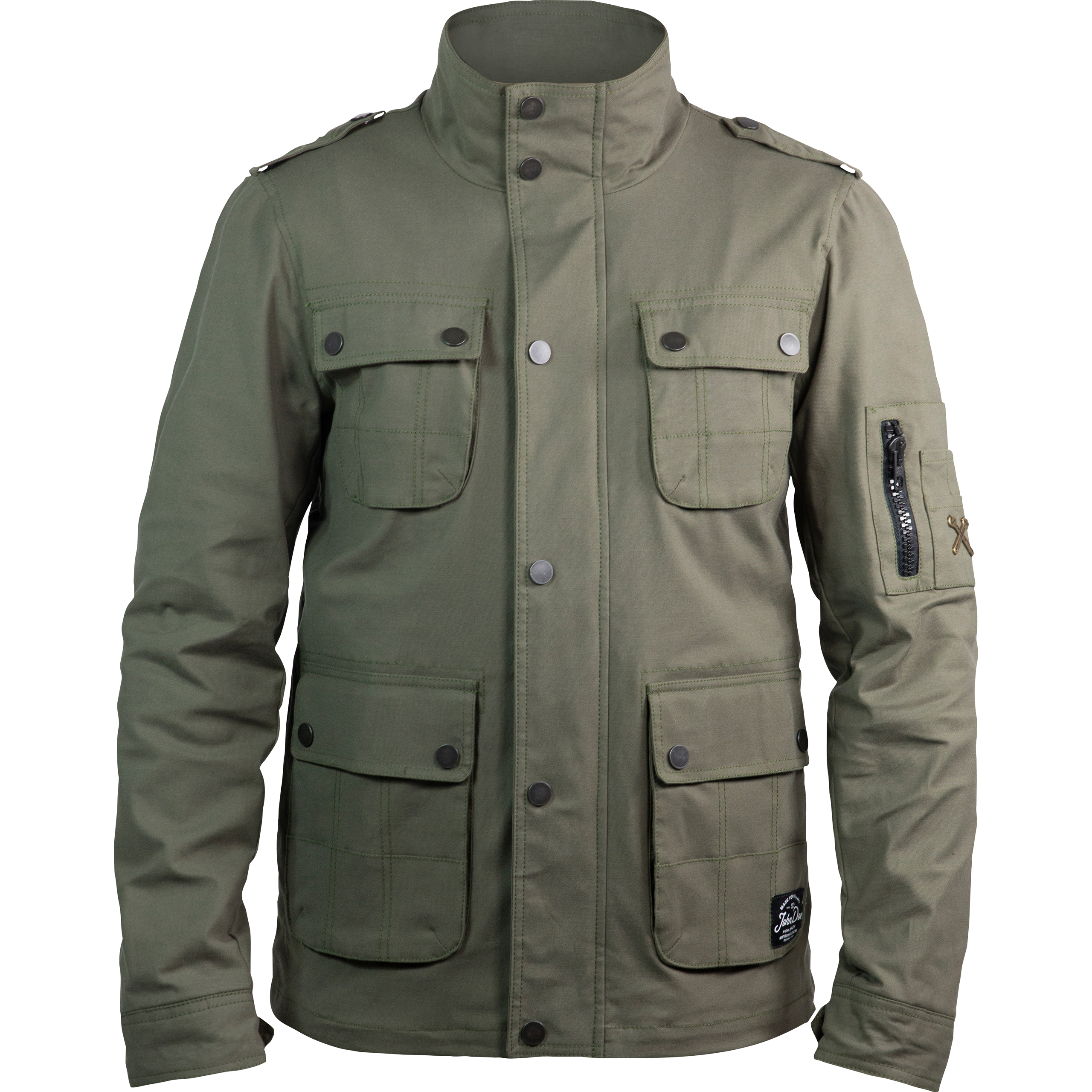 John Doe Explorer Textiljacke olive XS - Motorradbekleidung - Chopper Motorradbekleidung