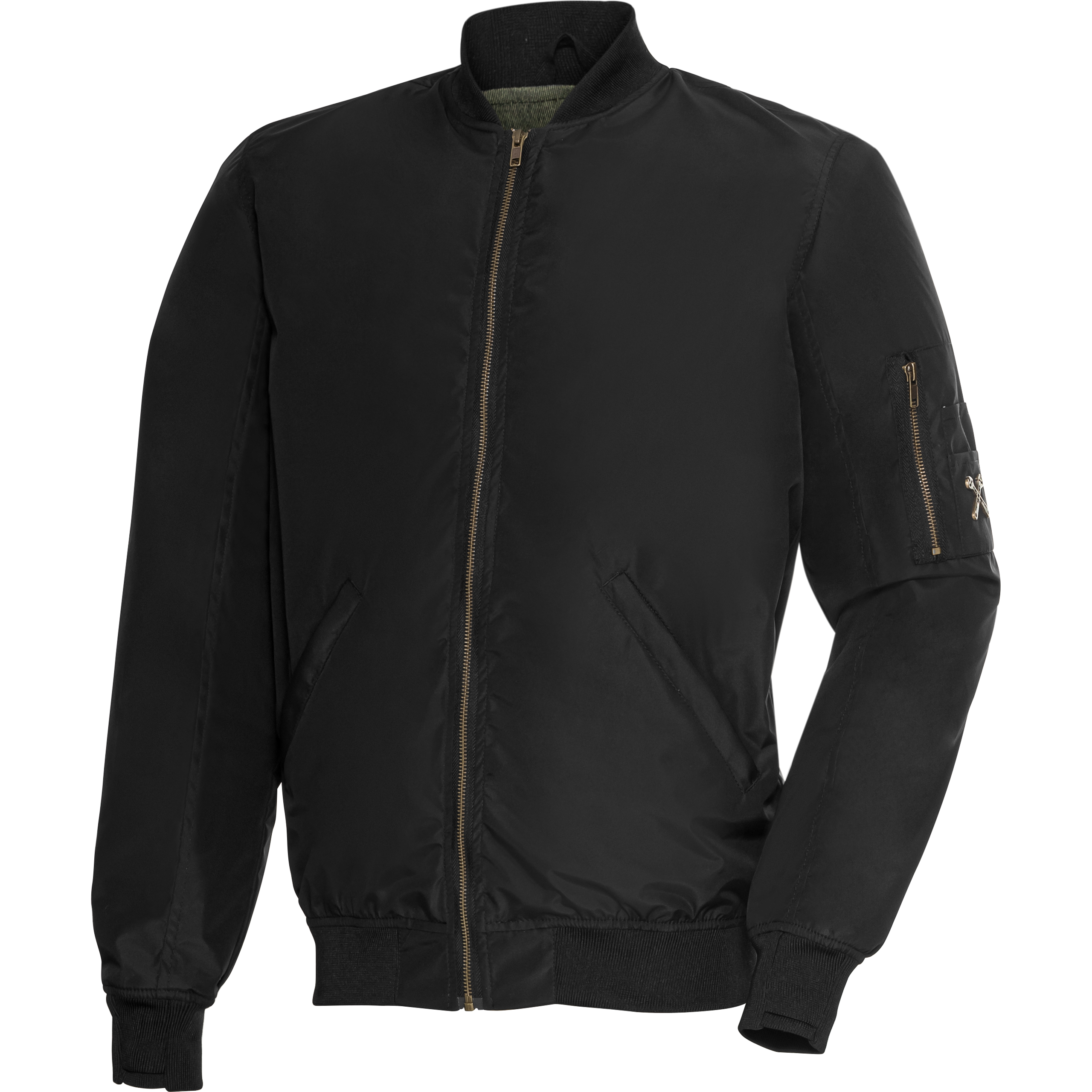 John Doe Flight Textiljacke schwarz L - Motorradbekleidung - Motorradjacken