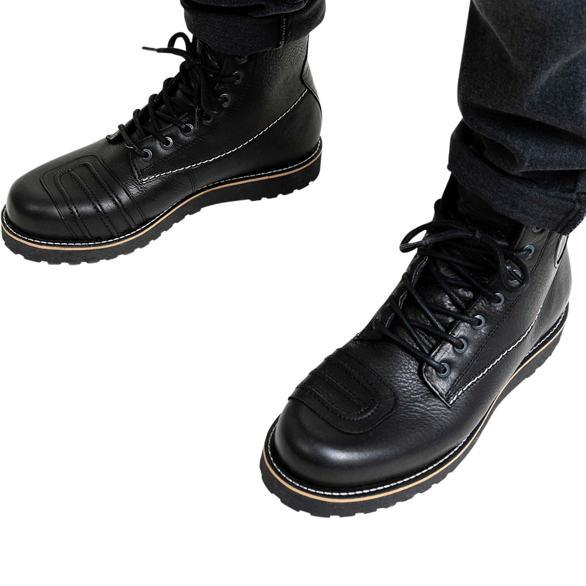 John Doe Iron Stiefel V2.0 schwarz 39 - Motorradbekleidung - Motorradstiefel & Motorradschuhe