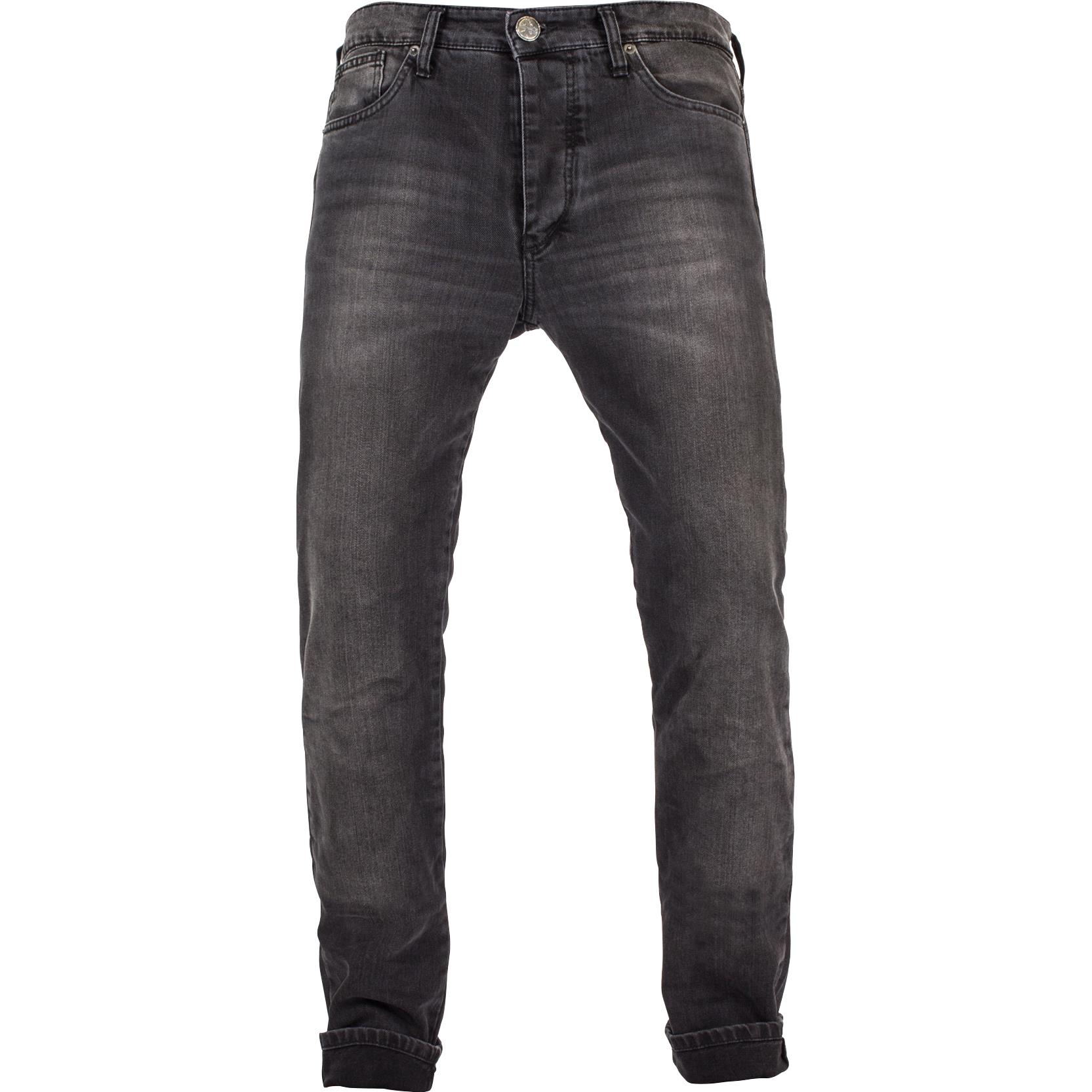 John Doe Ironhead Mechanix Jeans black used 31/32 - Motorradbekleidung - Motorradhosen