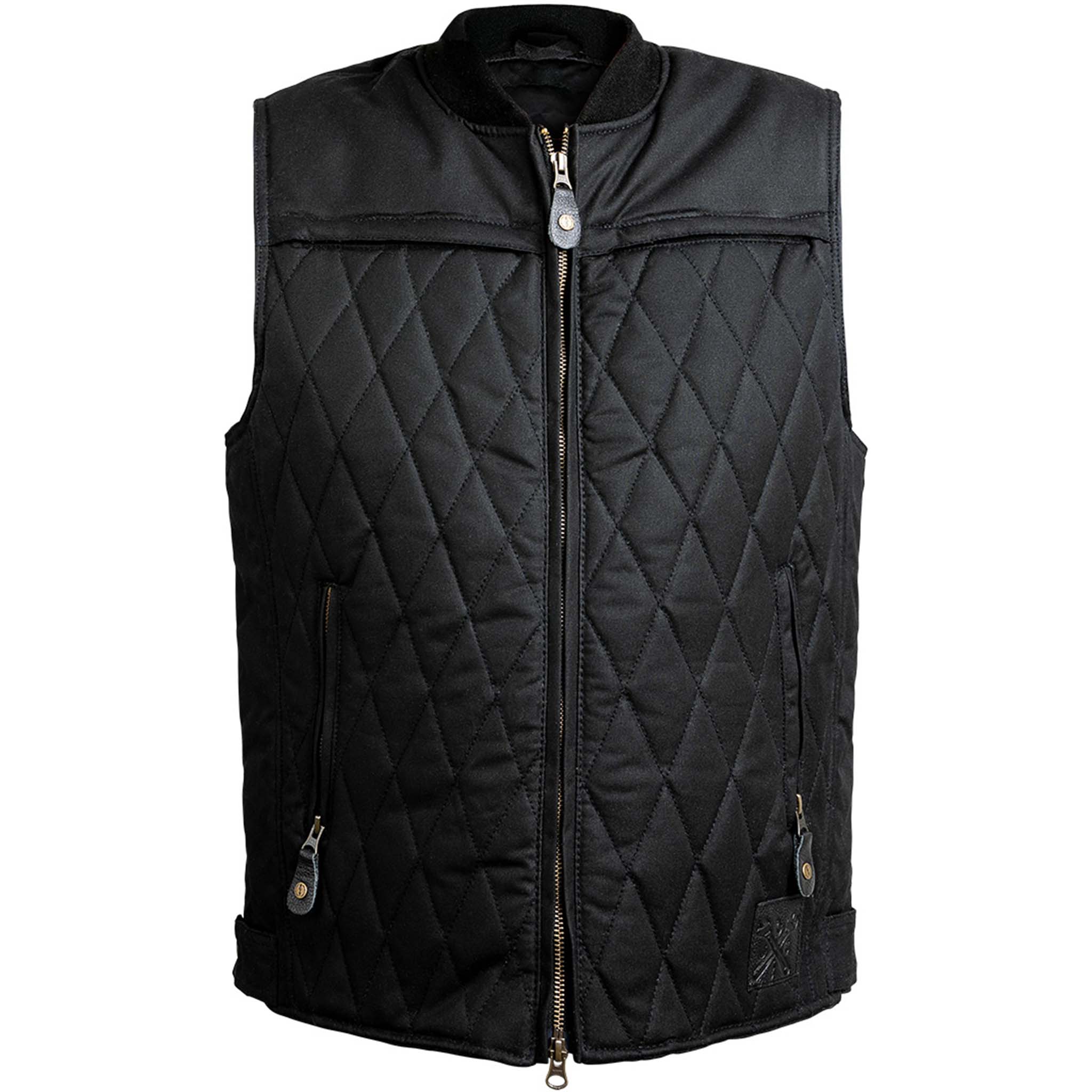 John Doe Lowrider Wax Weste schwarz 5XL - Motorradbekleidung - Freizeitbekleidung