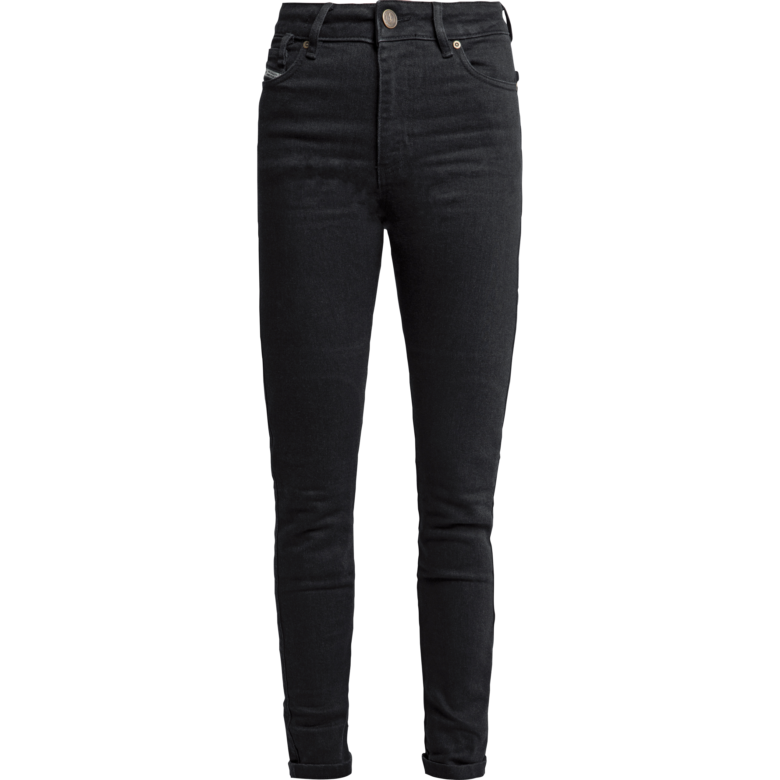 John Doe Luna High Mono Damen Jeanshose black used 25/32 - Motorradbekleidung - Motorradhosen