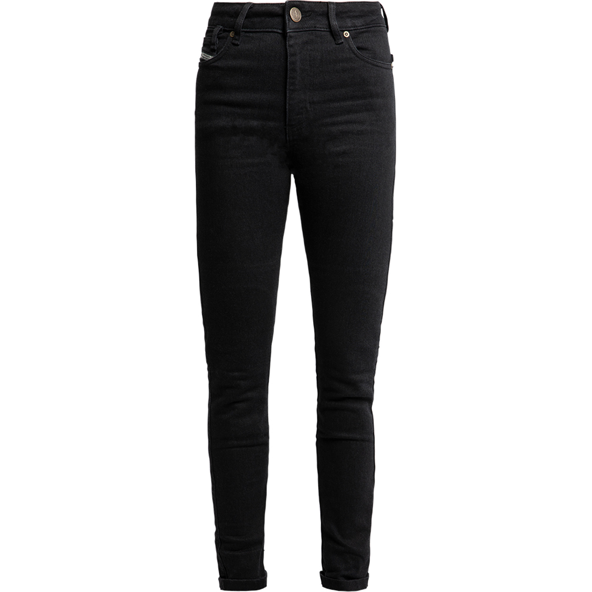 John Doe Luna High Mono Damen Jeanshose black used 25/34 - Motorradbekleidung - Motorradhosen