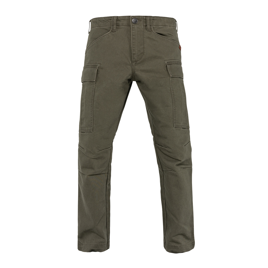 John Doe Regular Cargo Mono Motorradhose olive 33/34 - Motorradbekleidung - Touring Motorradbekleidung