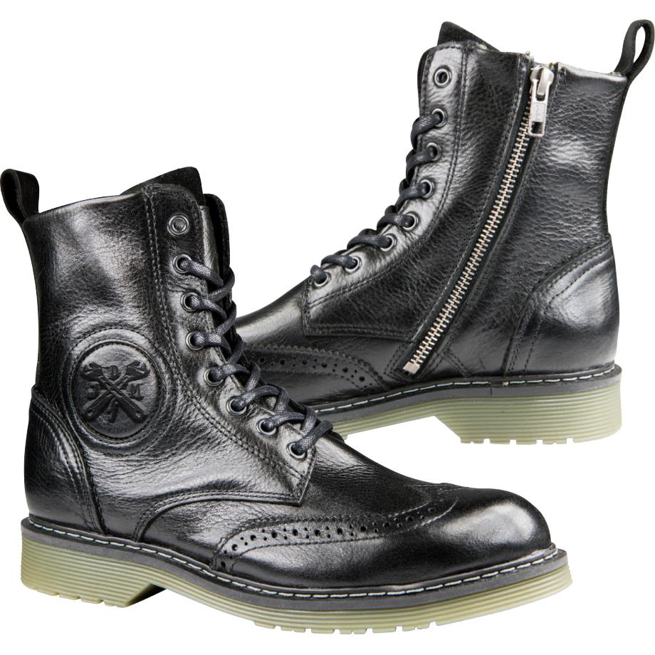 John Doe Sixty Budapest Damen Stiefel schwarz 37 - Motorradbekleidung - Motorradstiefel & Motorradschuhe