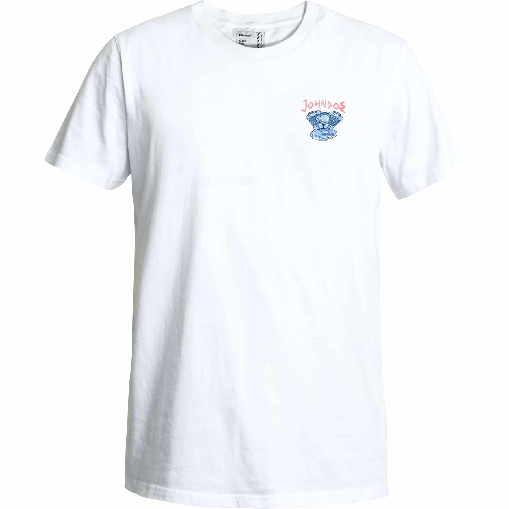 John Doe T-Shirt Eagle weiß 3XL - Motorradbekleidung - Freizeitbekleidung