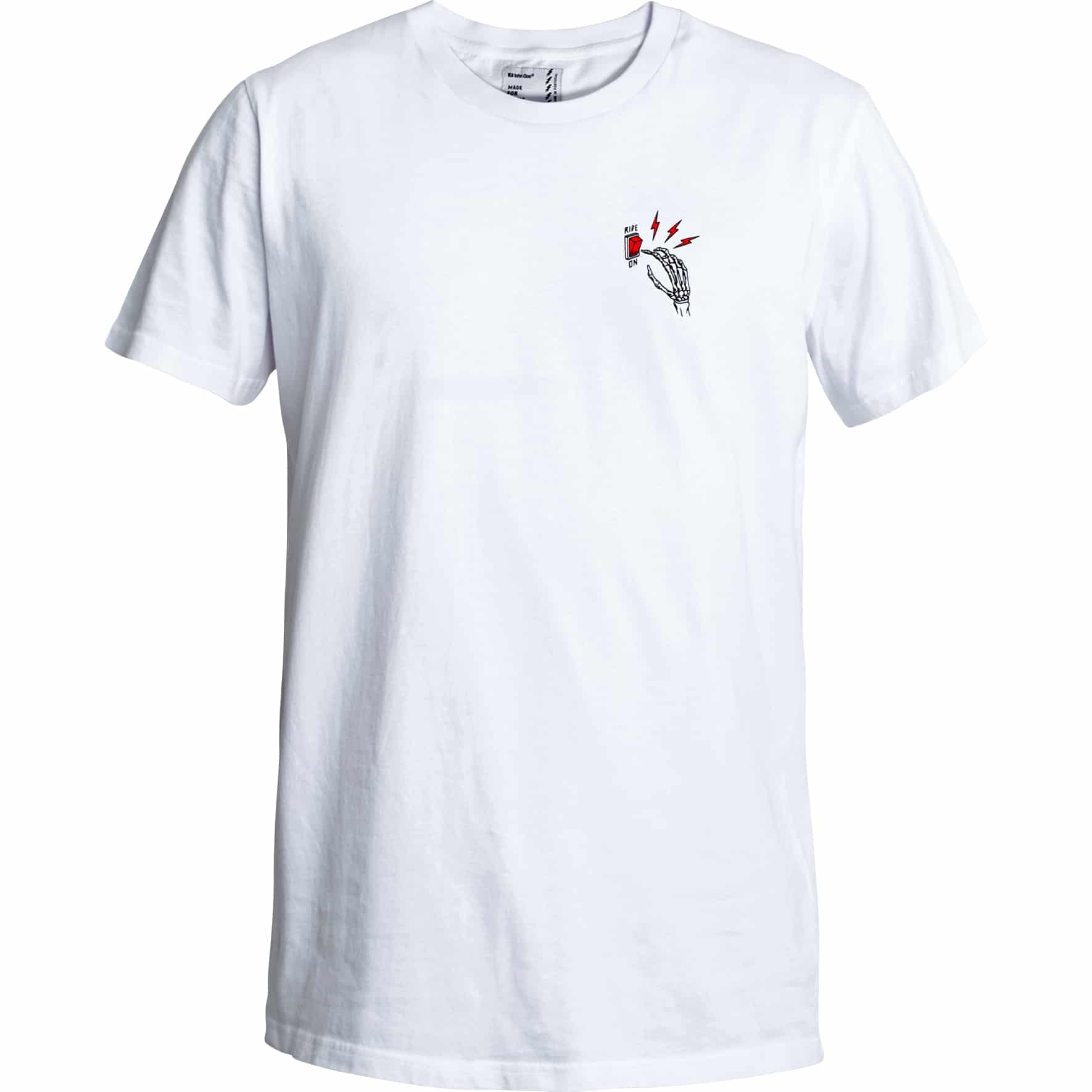 John Doe T-Shirt Ride On weiß XXL - Motorradbekleidung - Freizeitbekleidung