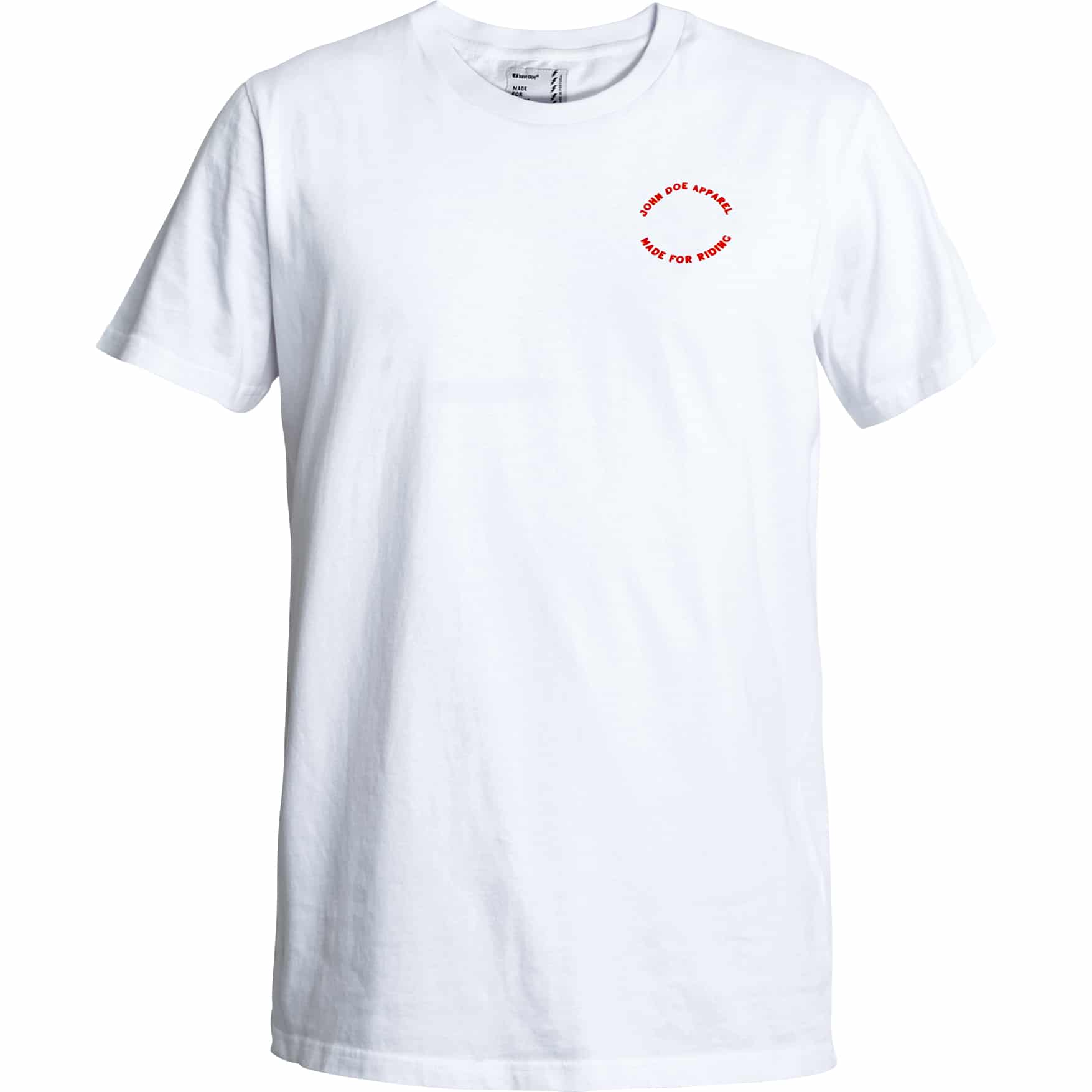 John Doe T-Shirt Tiger II weiß S - Motorradbekleidung - Freizeitbekleidung