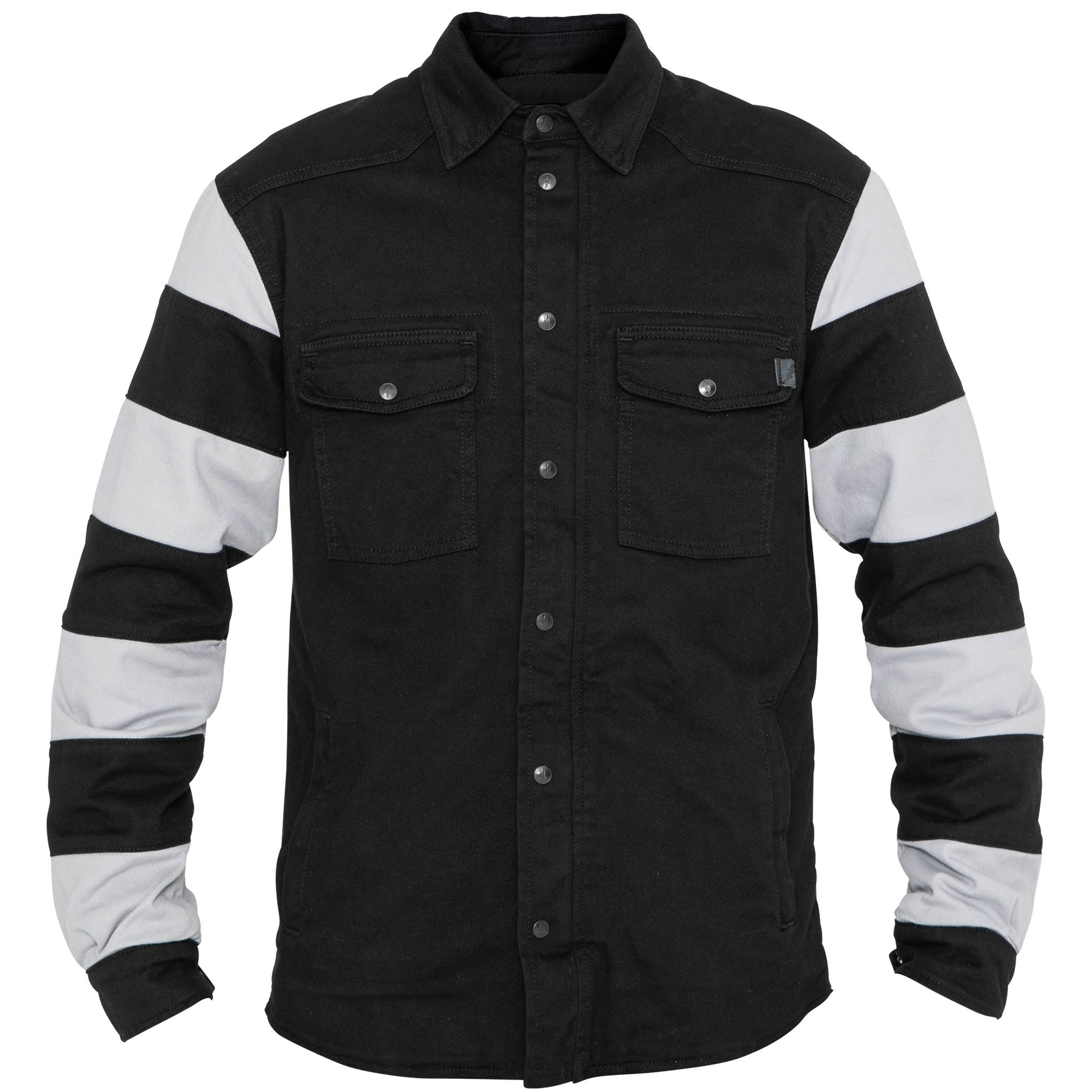 John Doe XTM Prison Motoshirt schwarz/weiß S - Motorradbekleidung - Motorradjacken