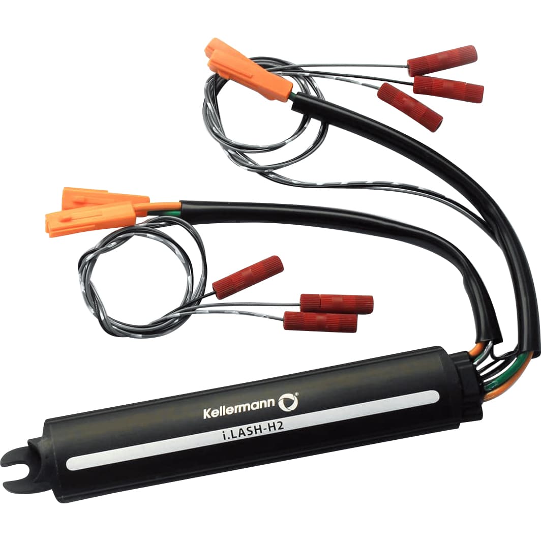 Kellermann Anschlusskabel mit Elektronik für LED Blinker i.LASH H2 - Motorradteile & Ersatzteile - Beleuchtung