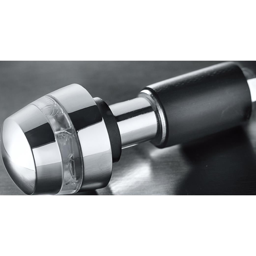 Kellermann BL 2000 Lenkerendenblinker chrom klarglas - Motorradteile & Ersatzteile - Beleuchtung