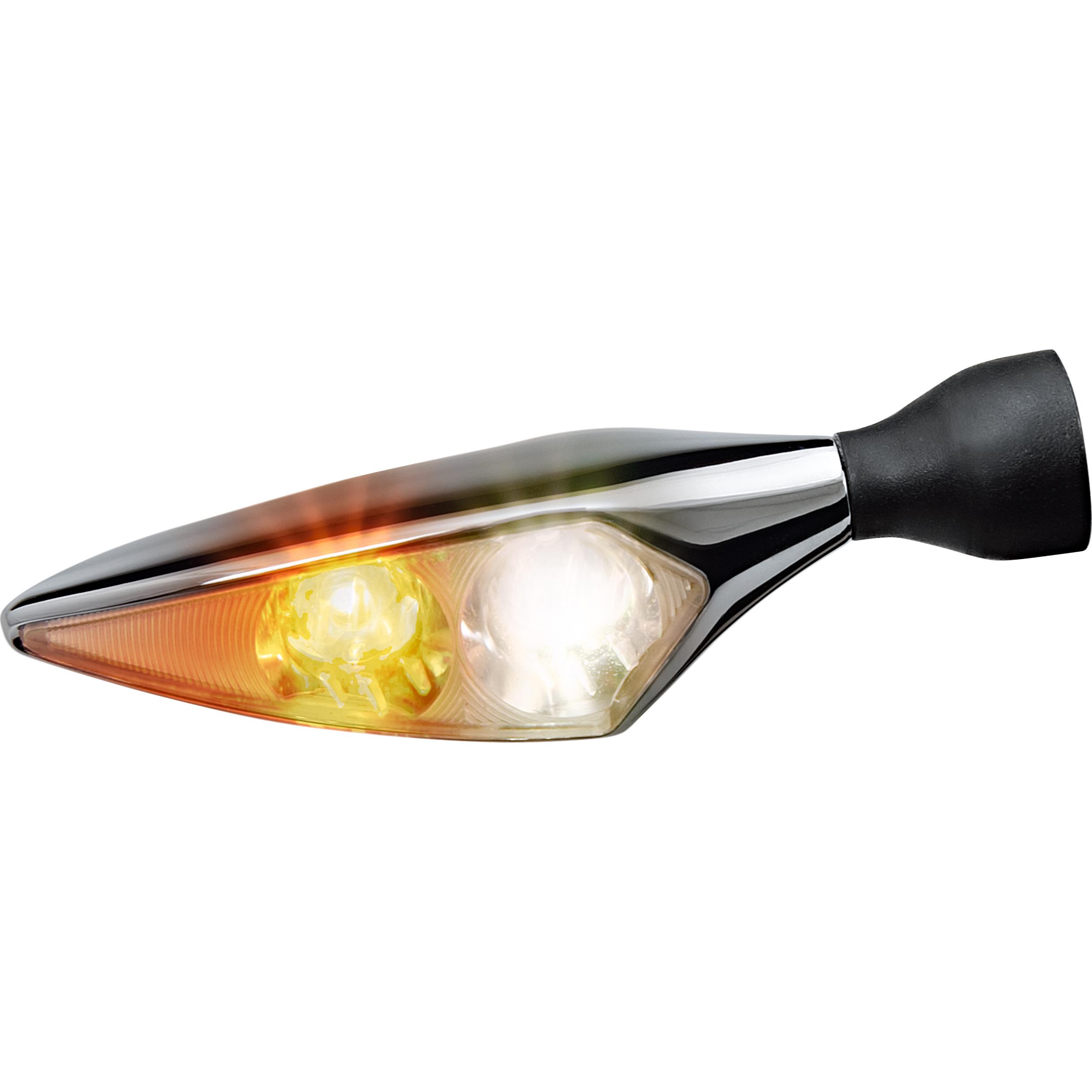 Kellermann LED Blinker/Begrenz. M8 micro 1000 Rhombus PL rechts chrom - Motorradteile & Ersatzteile - Beleuchtung