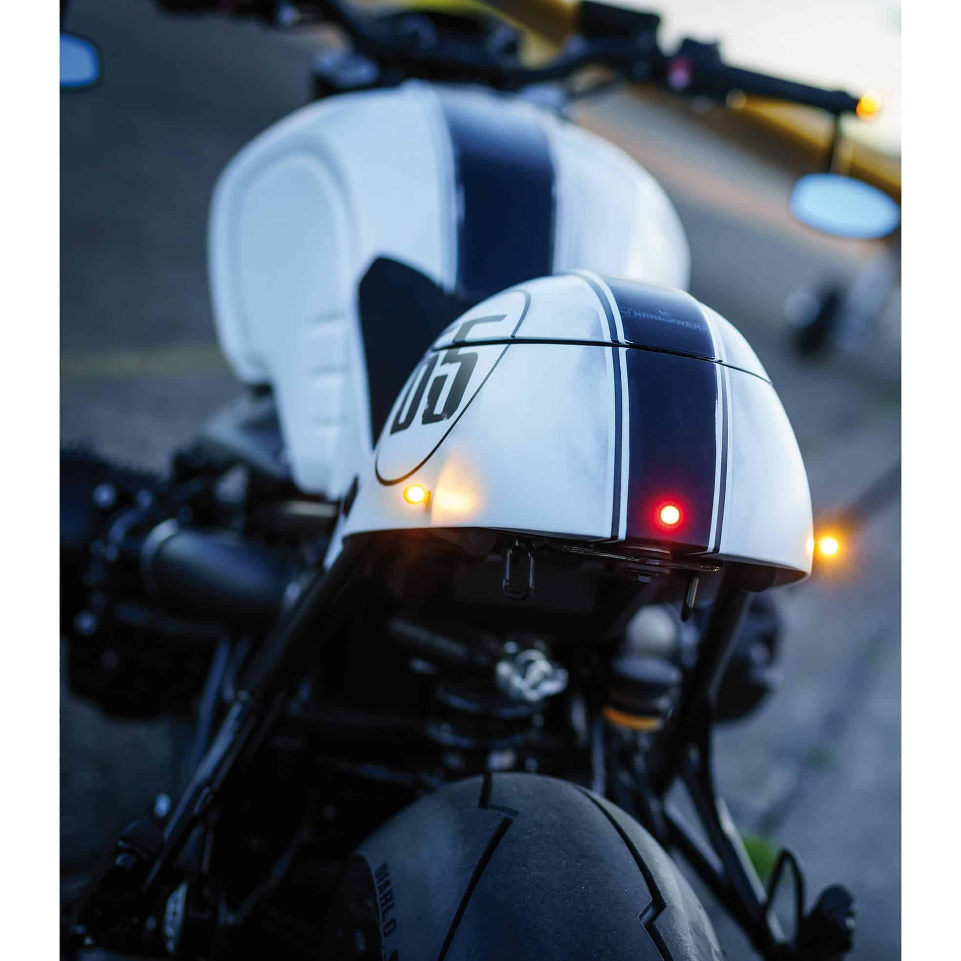 Kellermann LED Brems-/Rücklicht M5 Atto® RB vertikal schwarz klarglas - Motorradteile & Ersatzteile - Beleuchtung